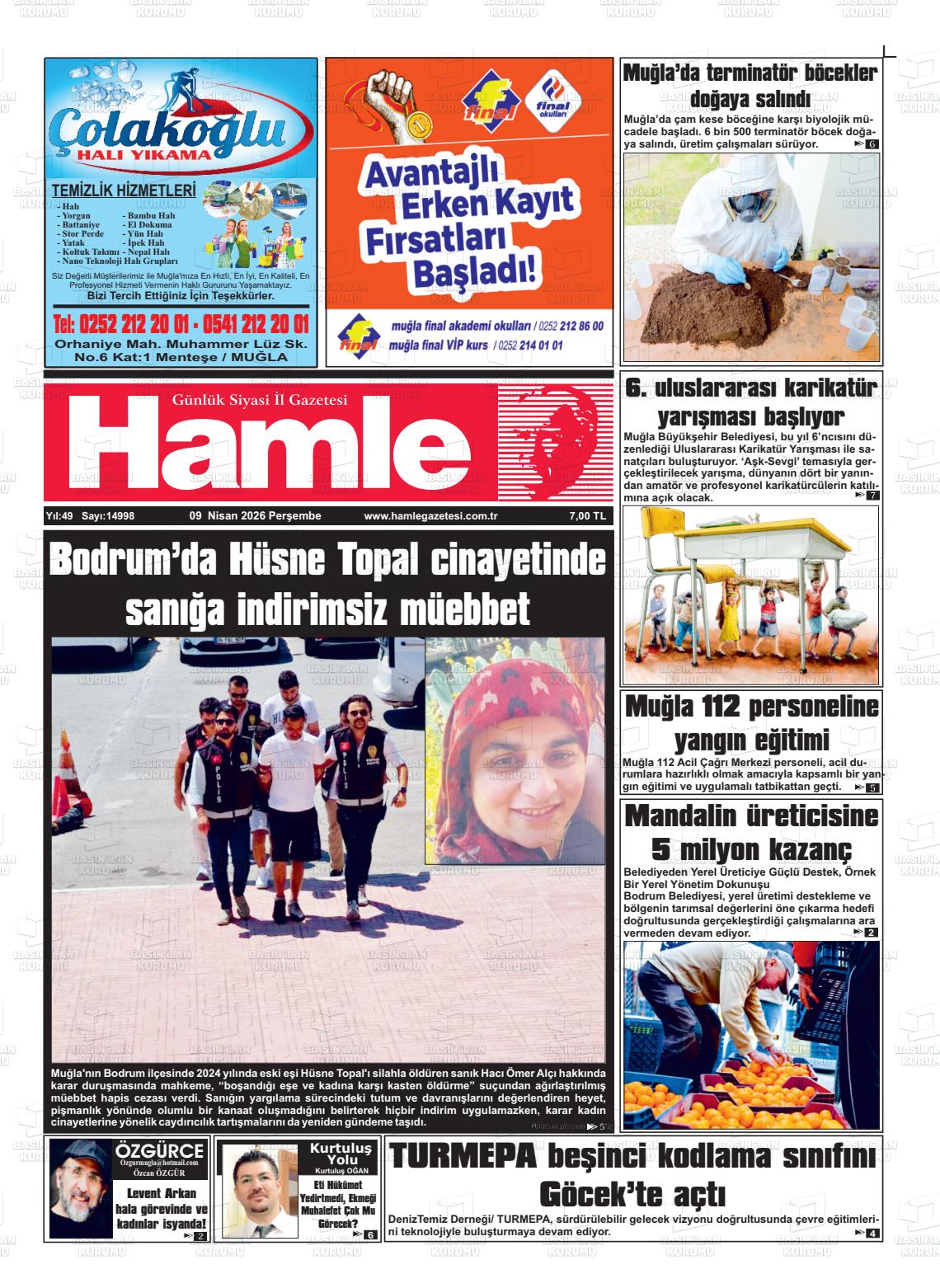 Mugla Hamle 09.04.2026