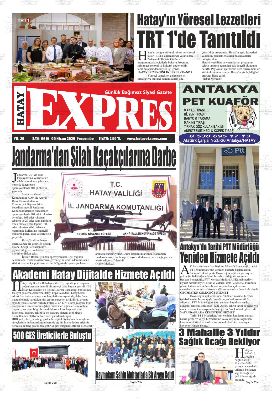 Hatay Expres 09.04.2026
