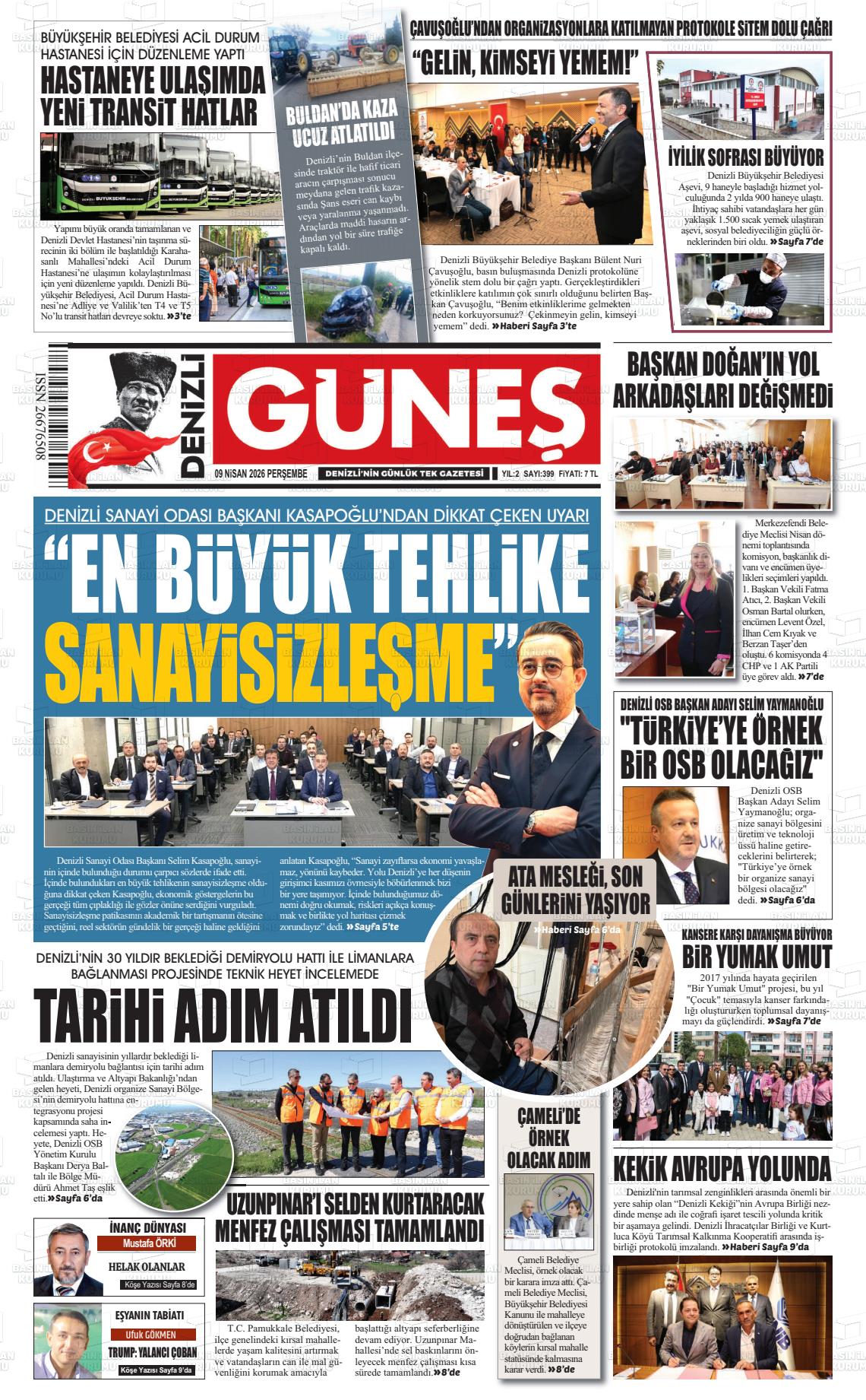 Denizli Hizmet 09.04.2026