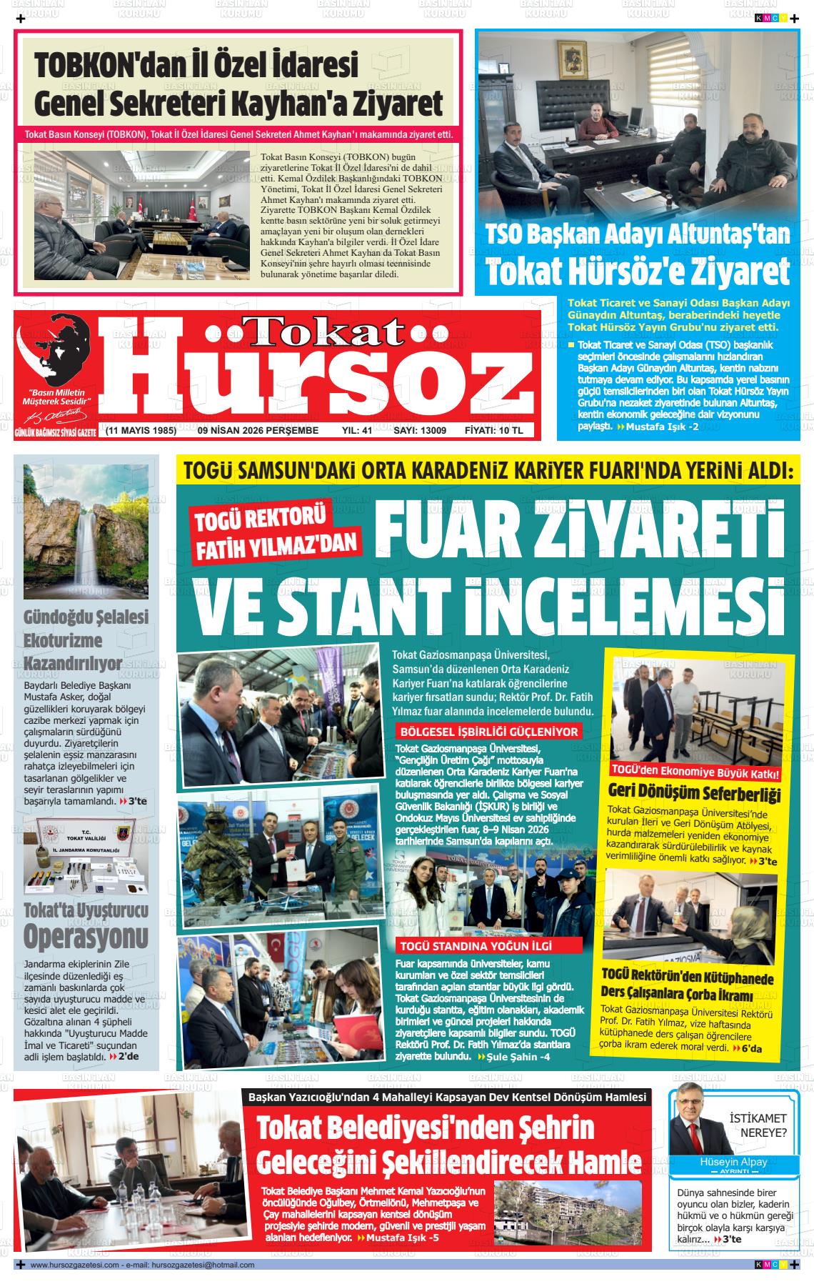 Tokat Hursoz 09.04.2026