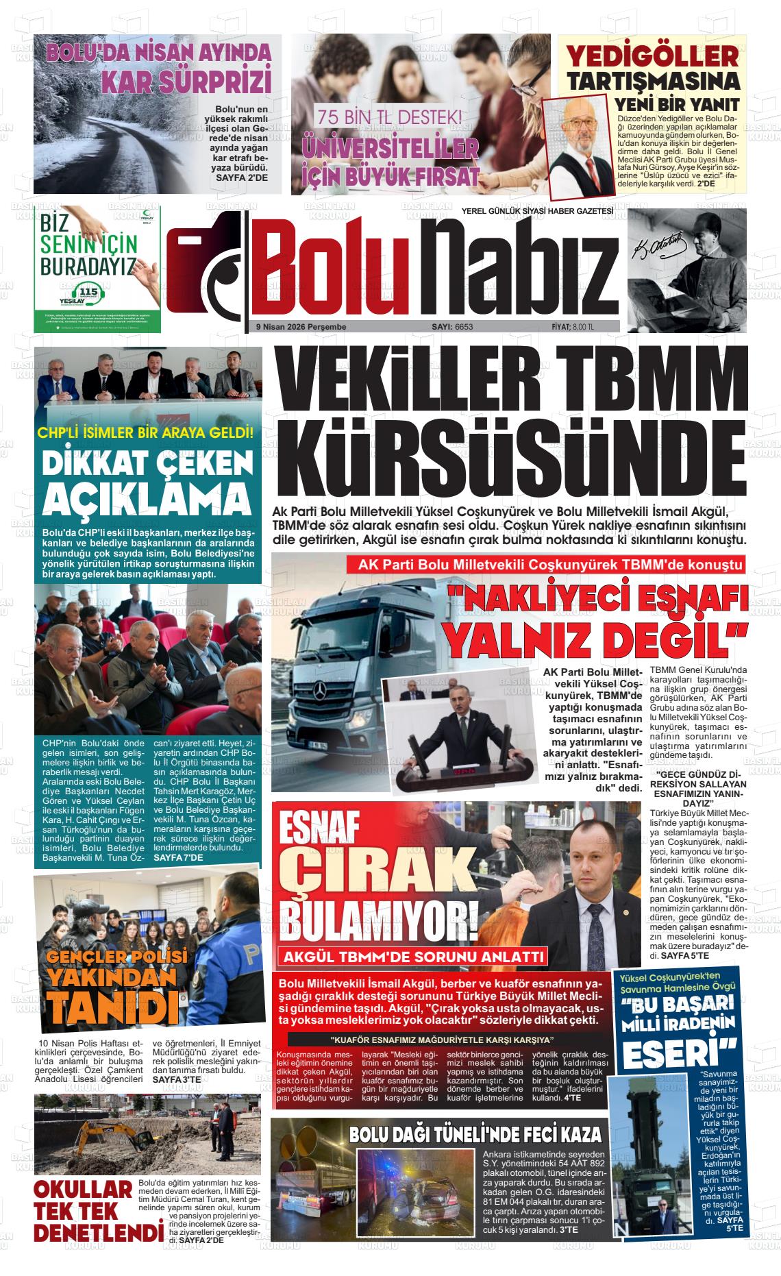 Bolu Koroglu 09.04.2026