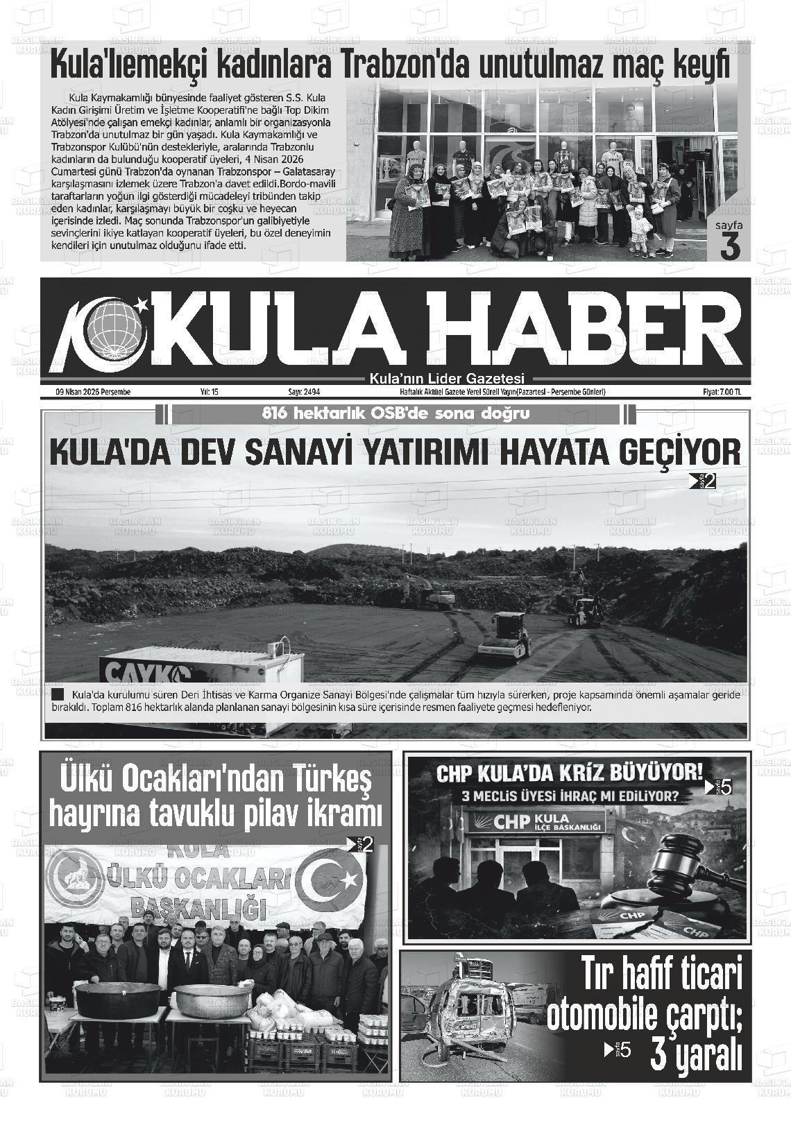 Manisa Kulahaber 09.04.2026