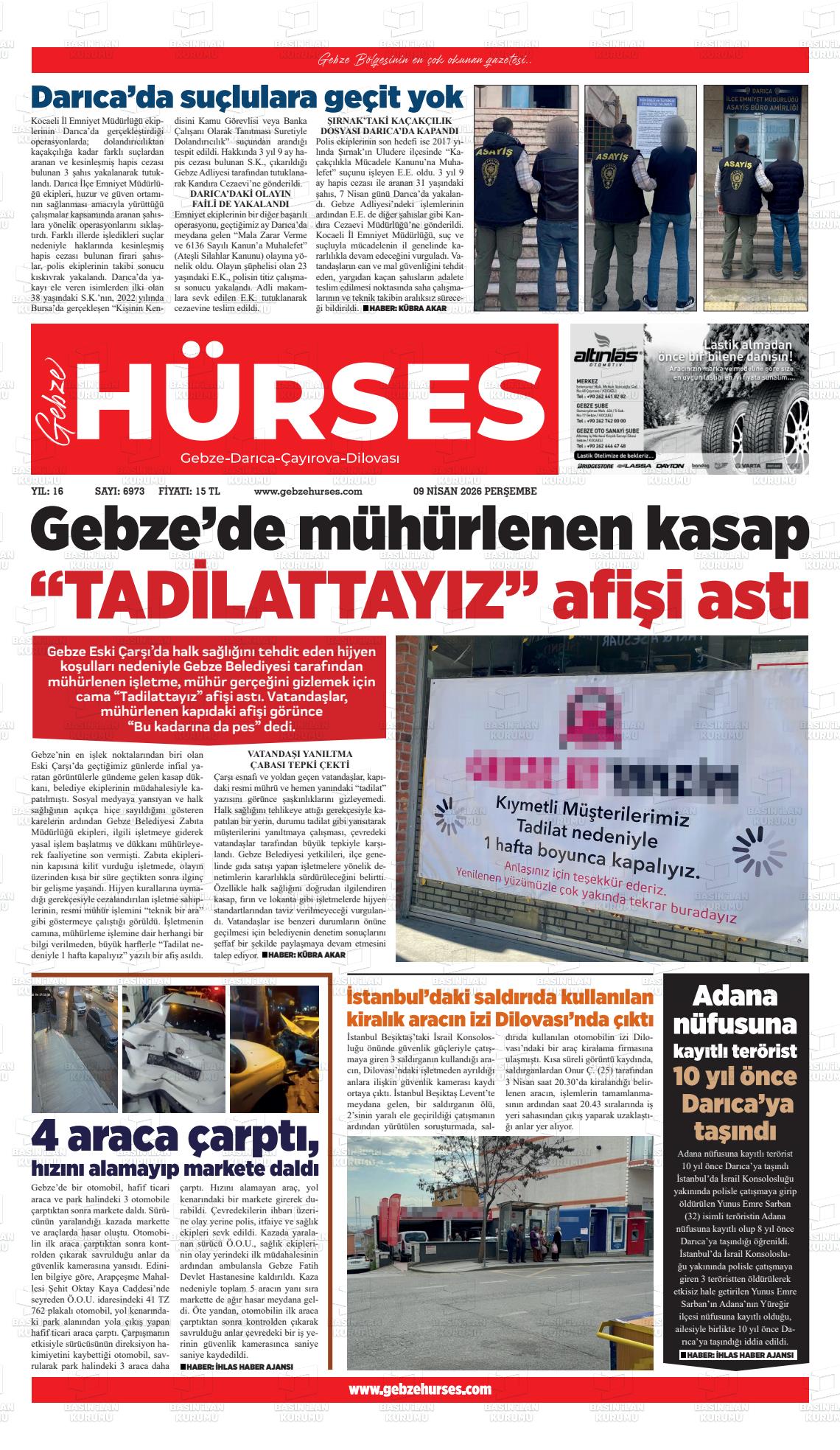 Kocaeli Marmaragebze 09.04.2026