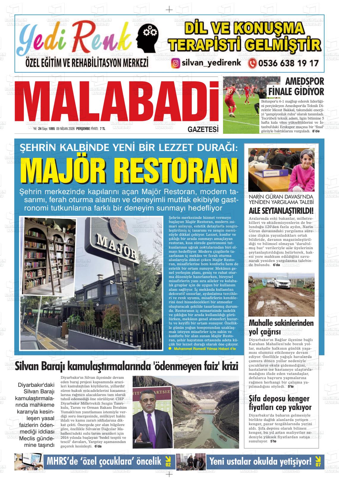 Diyarbakir Mezopotamya 09.04.2026