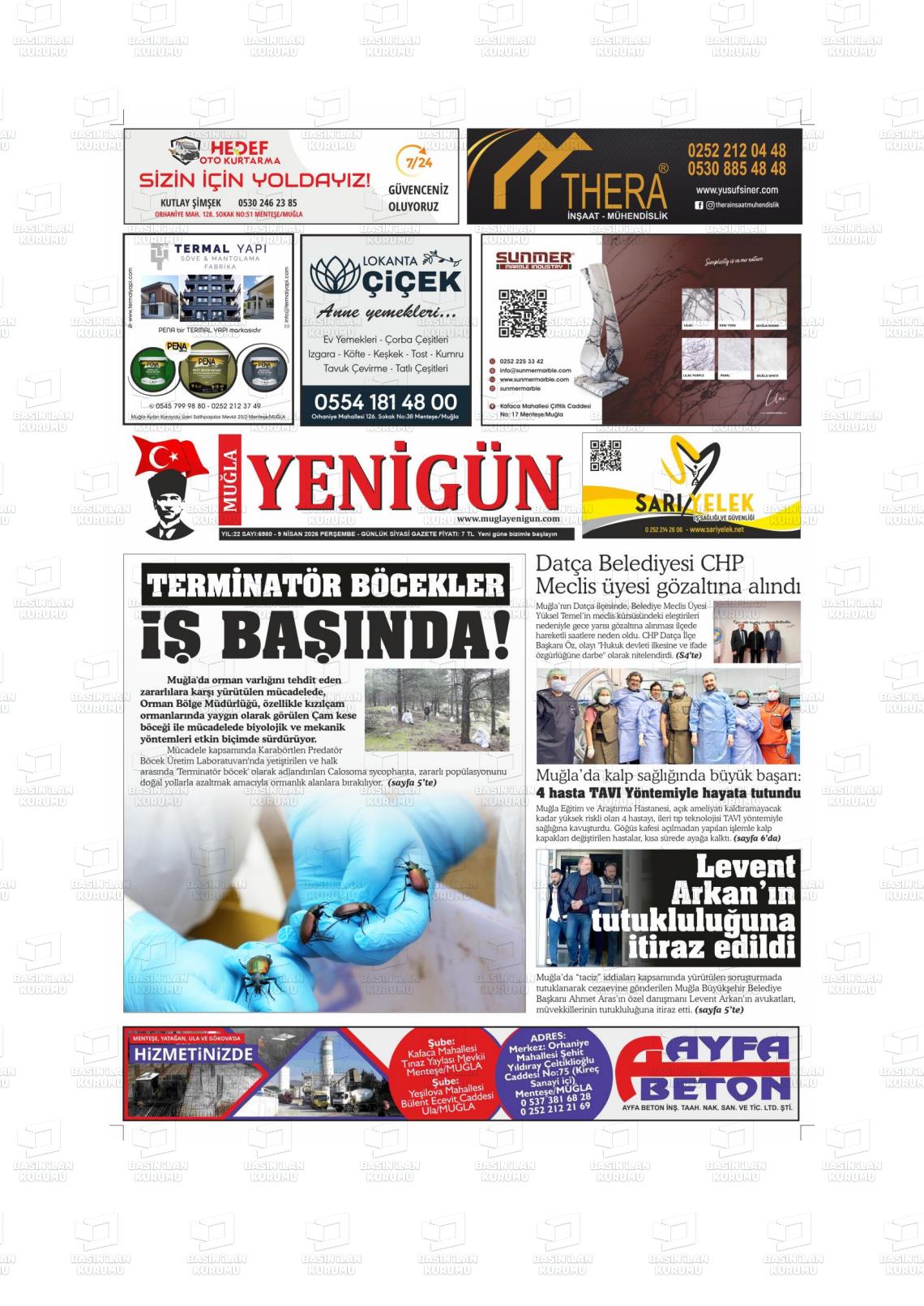 Mugla Yenigun 09.04.2026