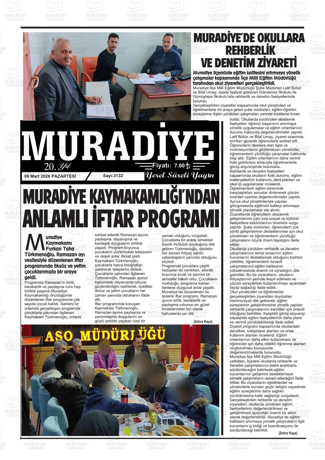 Van Muradiye 09.04.2026
