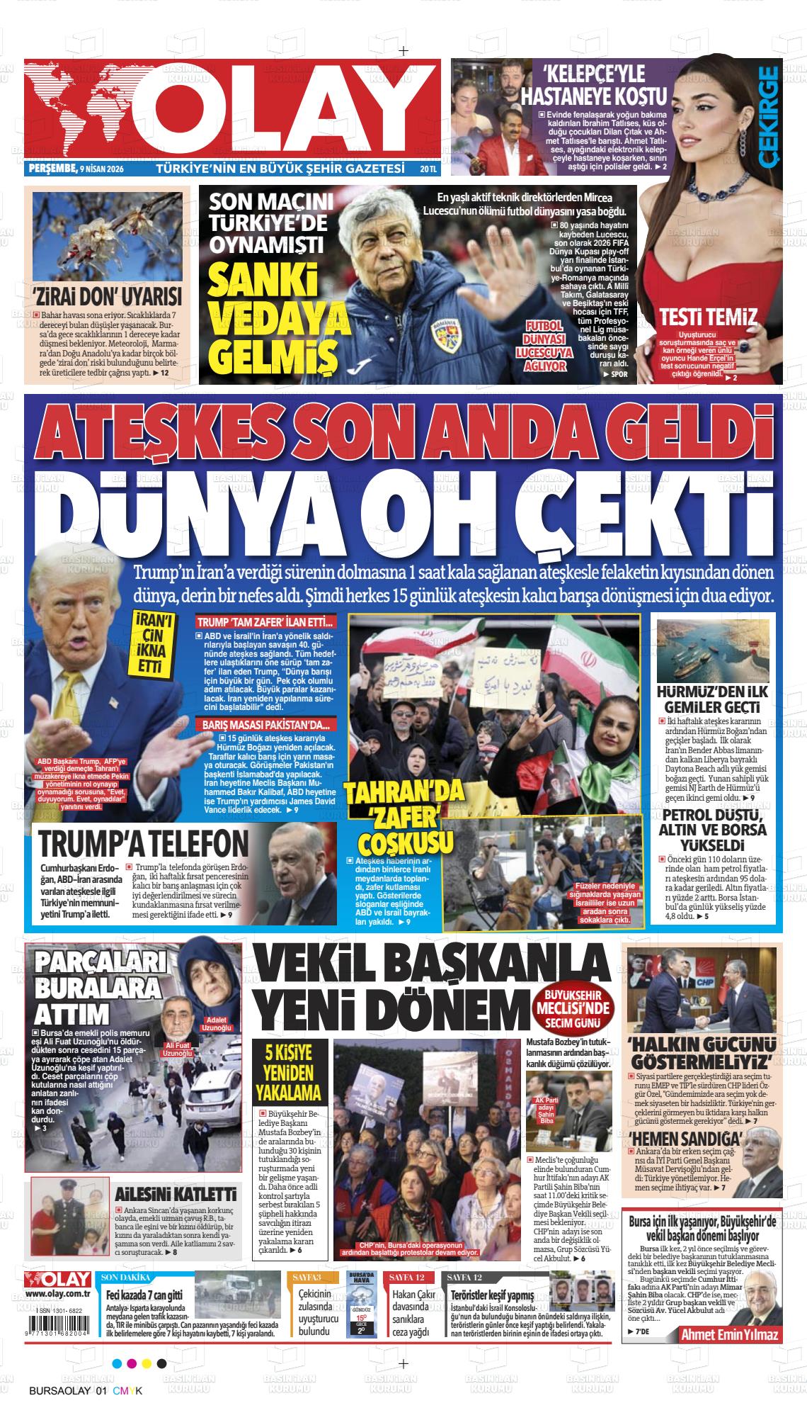 Hatay Olay 09.04.2026