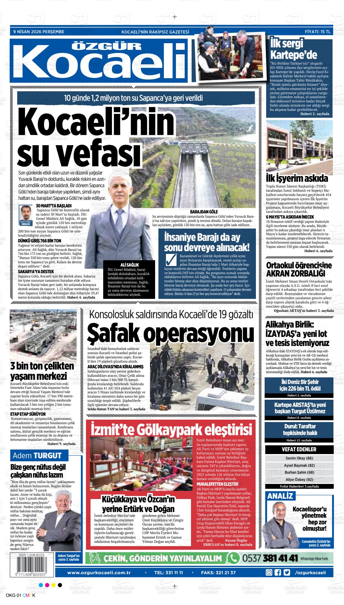 Kocaeli Ozgur 09.04.2026