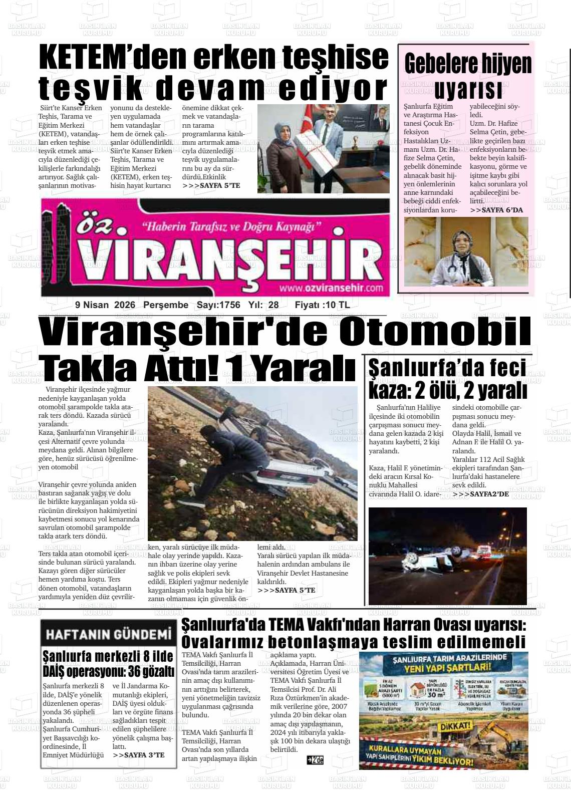 Sanliurfa Ozviransehir 09.04.2026