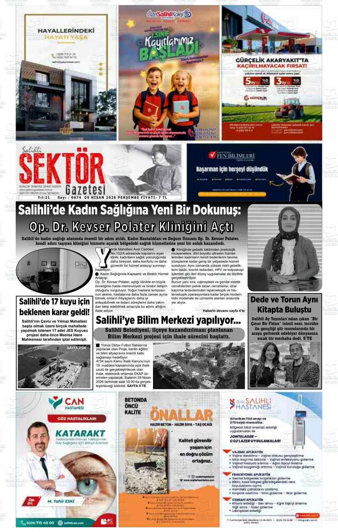 Manisa Salihlisektor 09.04.2026