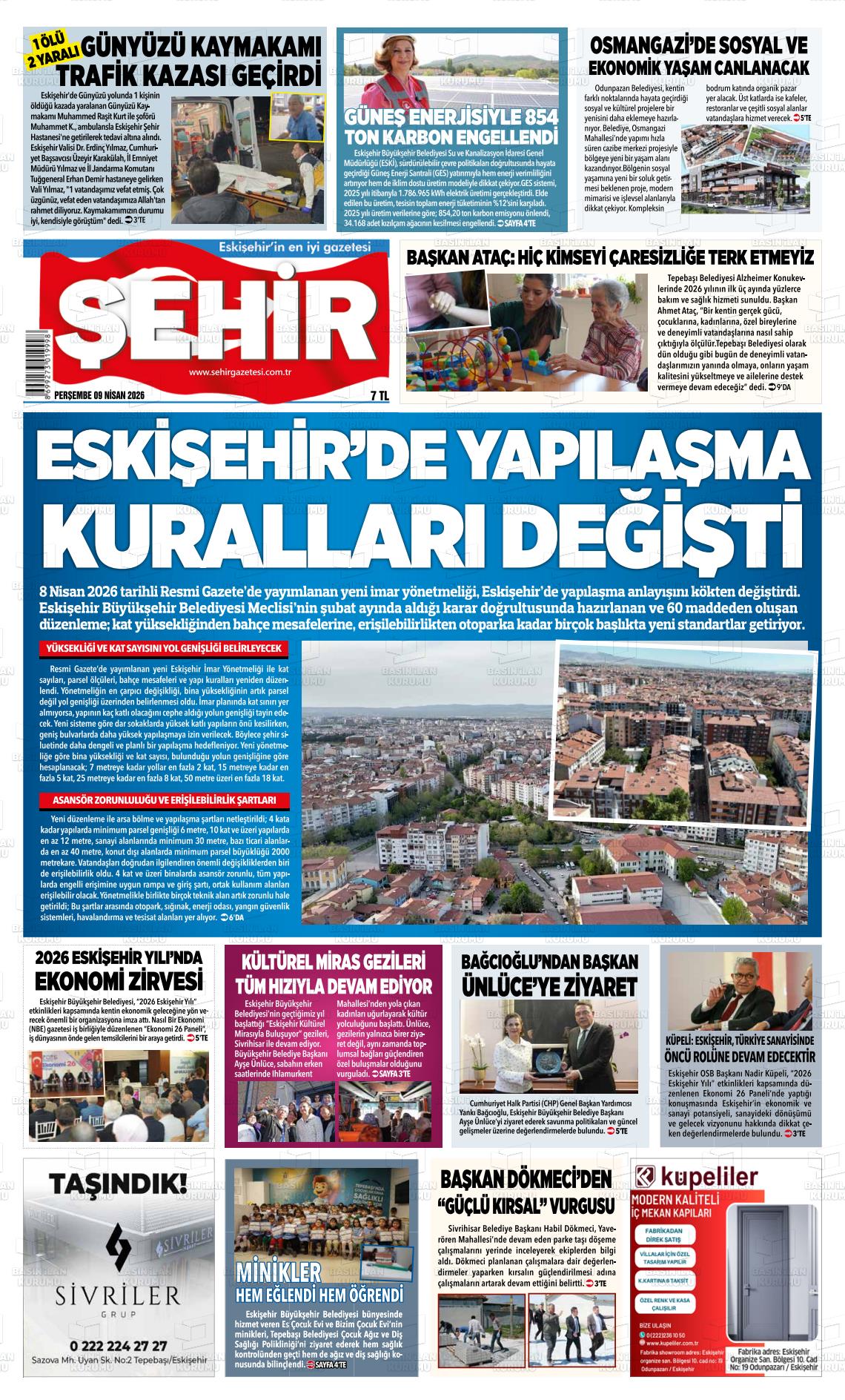 Eskisehir Sehir 09.04.2026