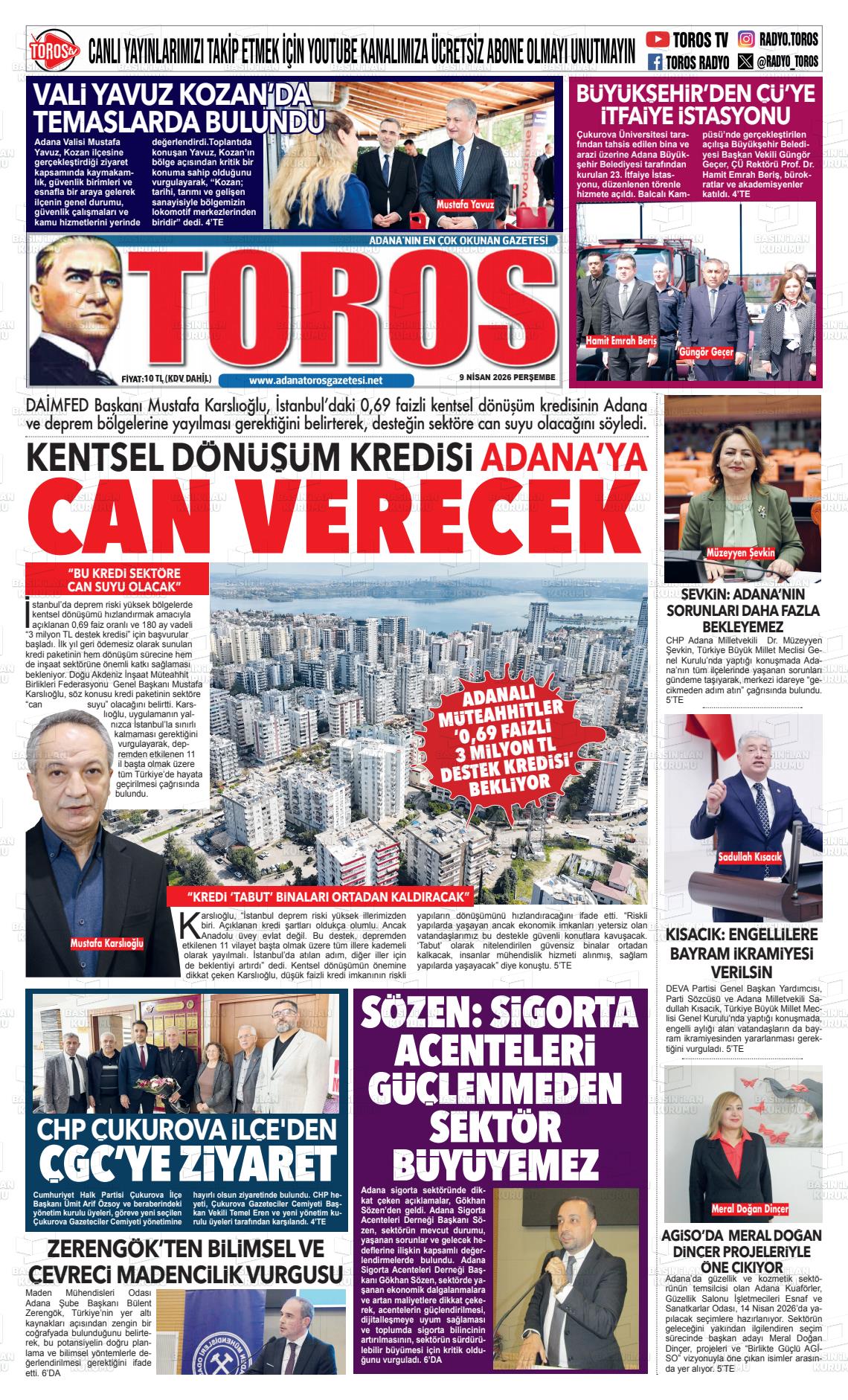 Antalya Toros 09.04.2026