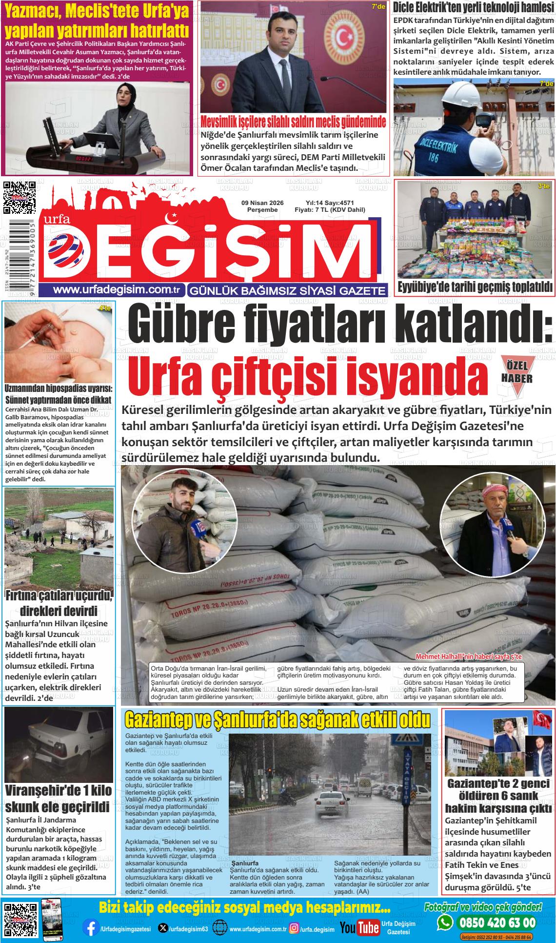 Sanliurfa Urfastar 09.04.2026