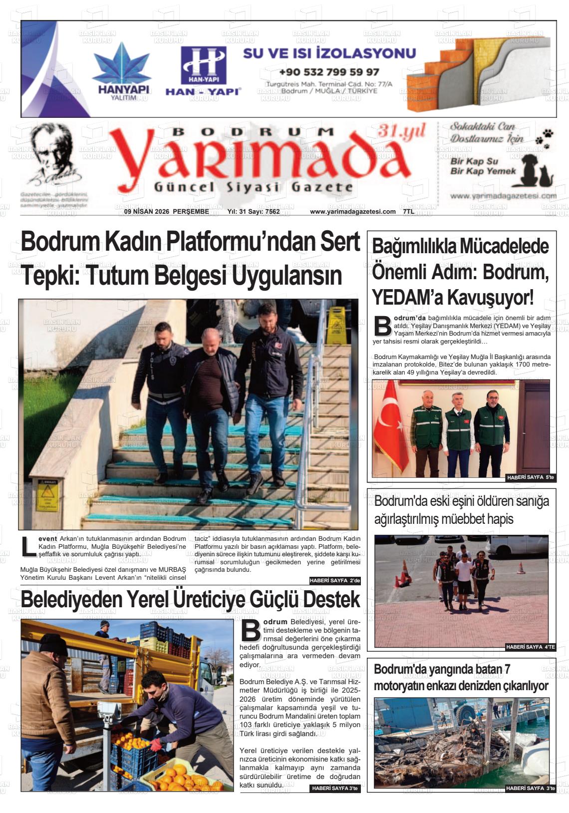 Mugla Yarimada 09.04.2026