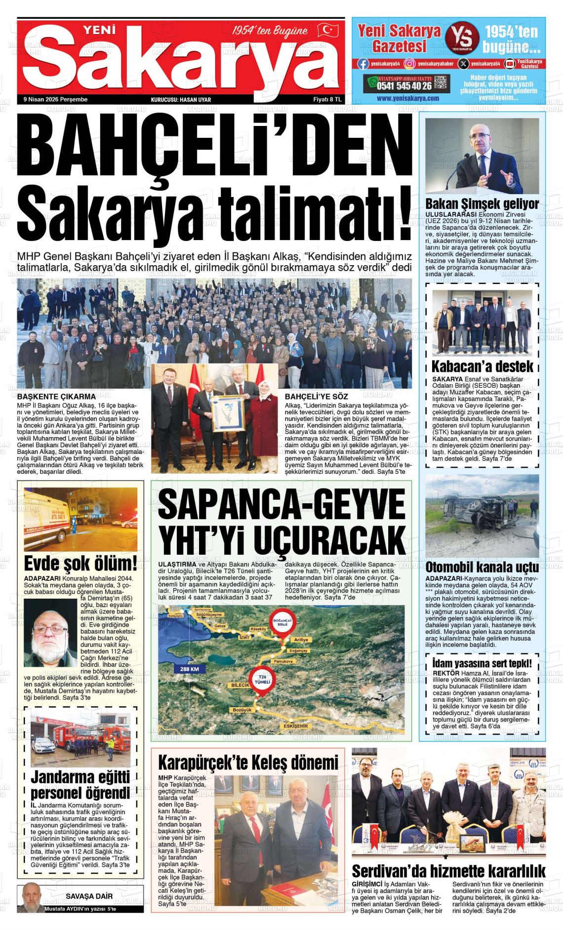 Sakarya Yeni 09.04.2026