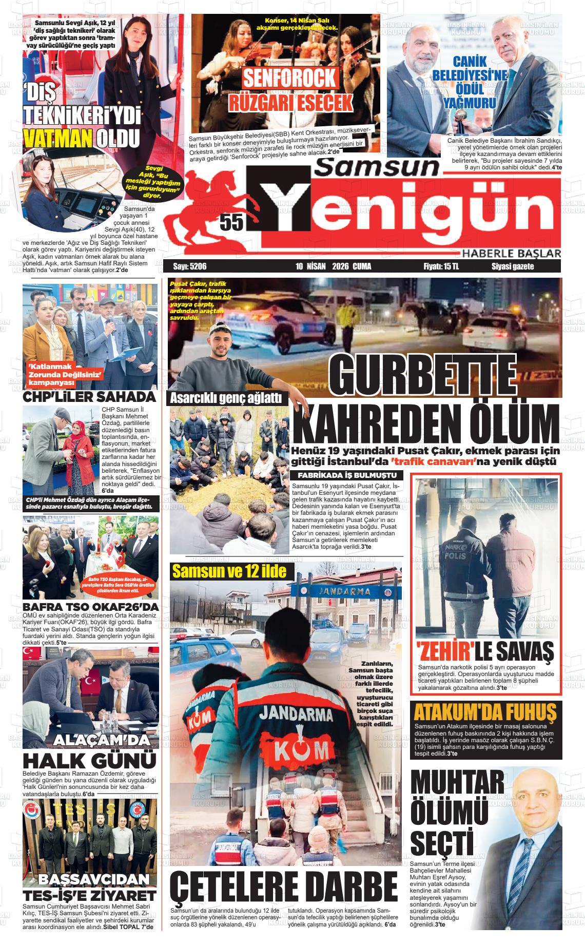 Samsun 55 Yenigun 10.04.2026