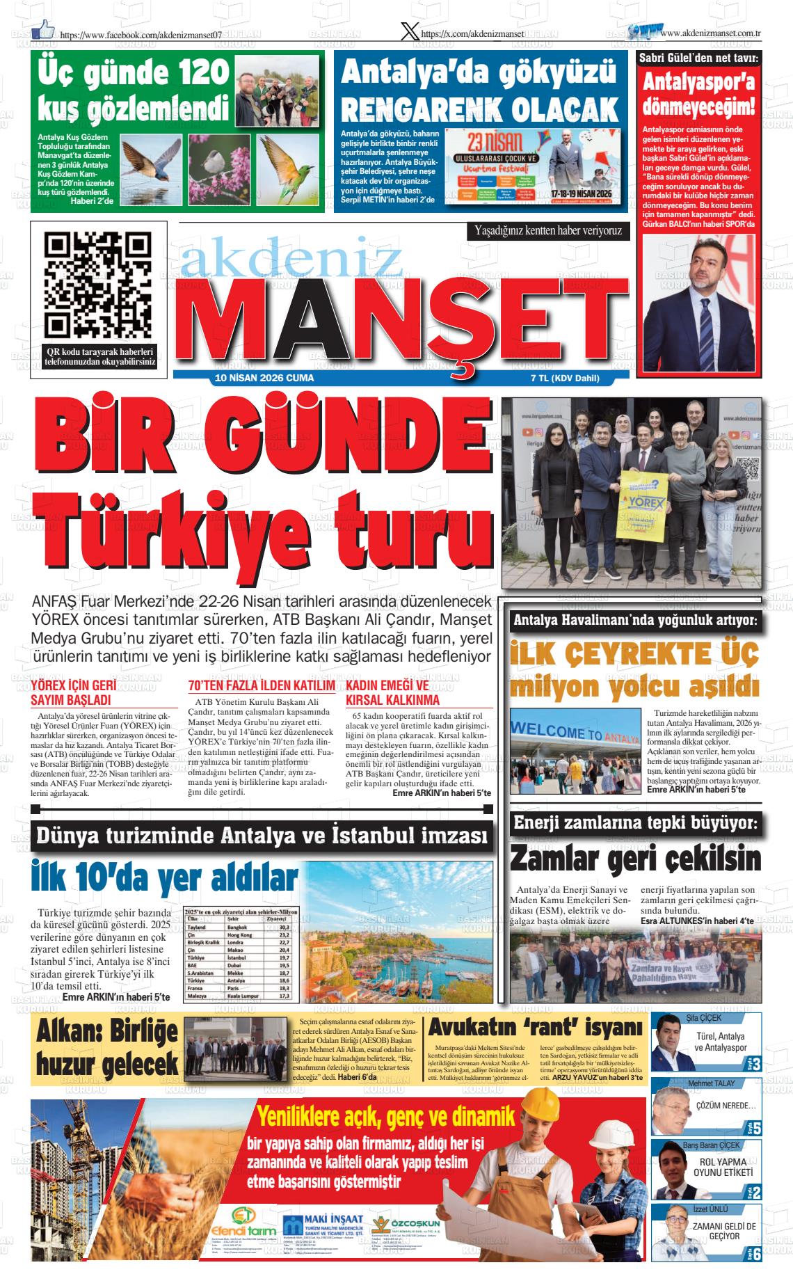 Antalya Akdenizmanset 10.04.2026