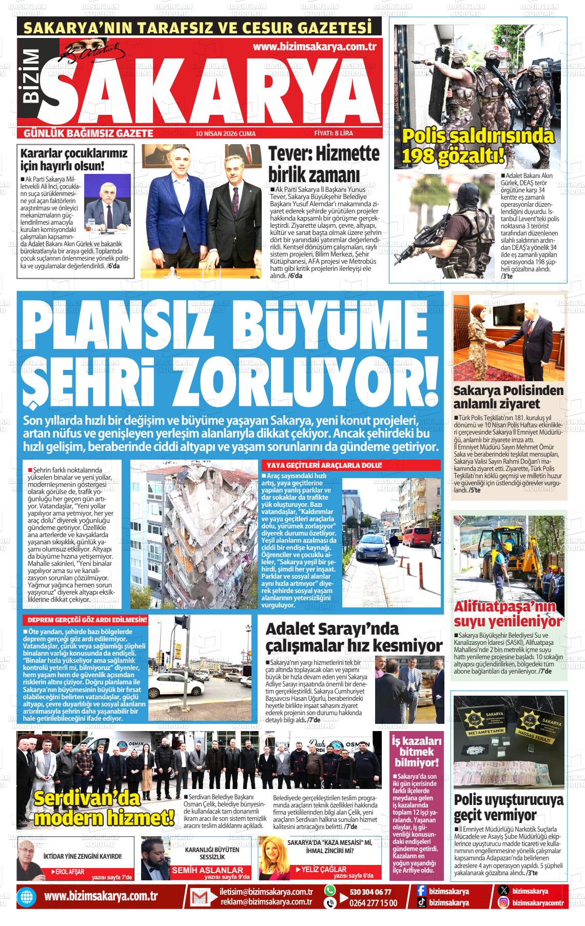 Sakarya Bizim 10.04.2026