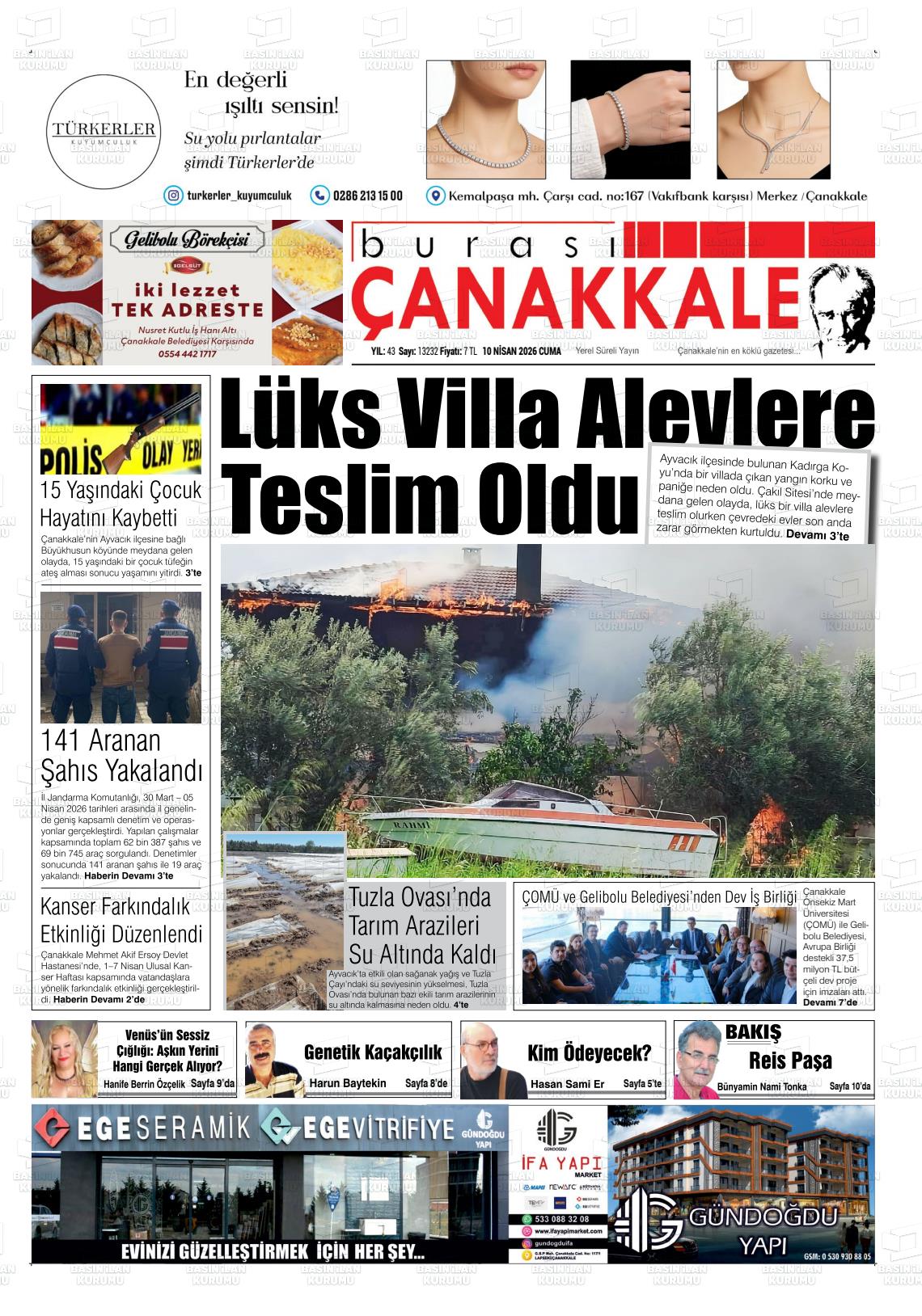 Canakkale Burasi 10.04.2026