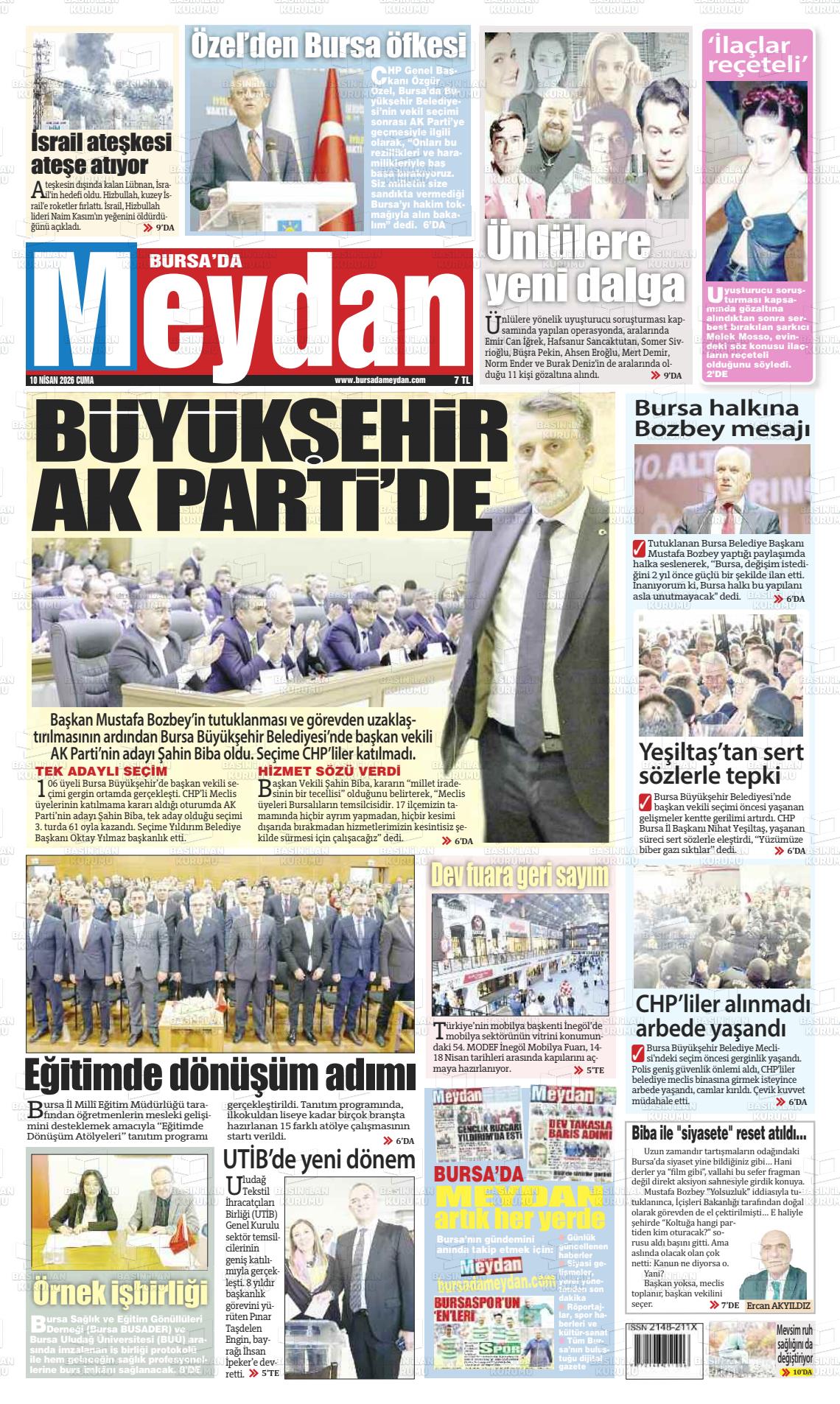Bursa Dameydan 10.04.2026