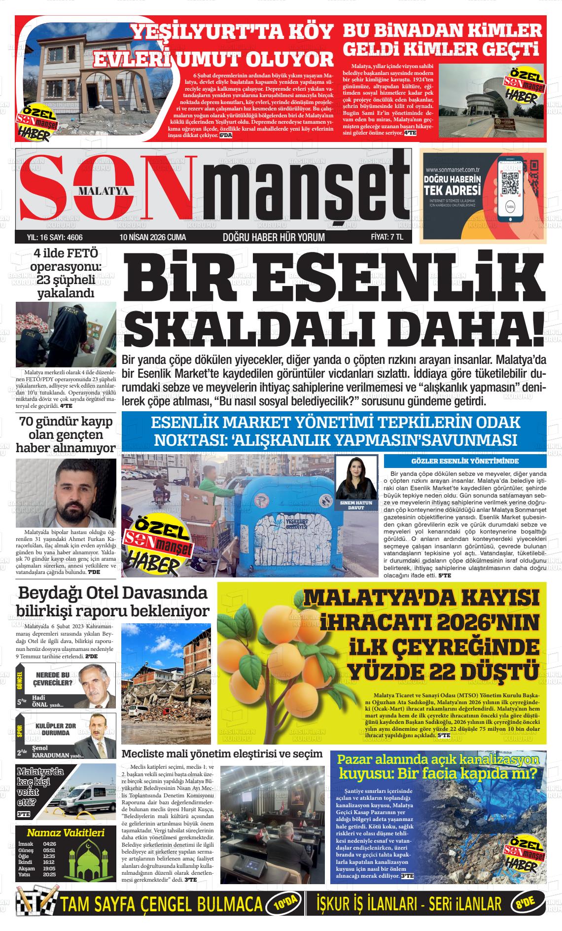 Malatya Busabah 10.04.2026