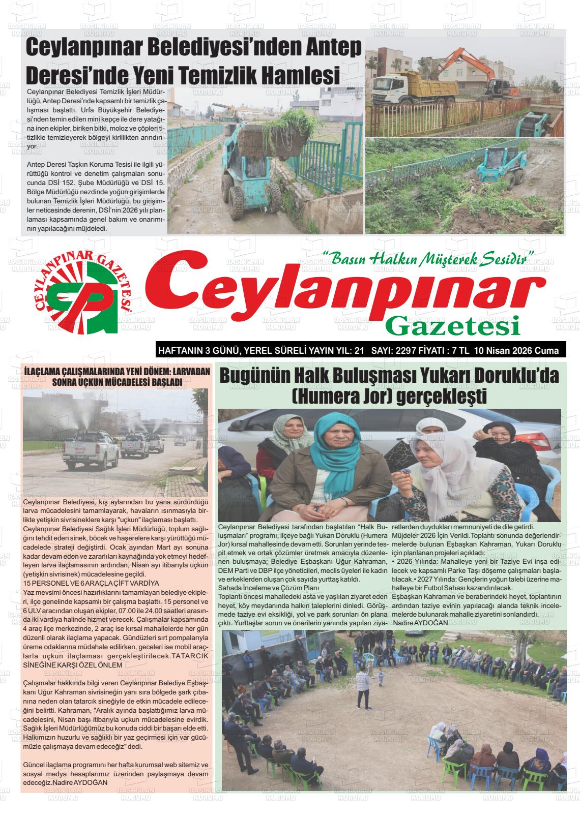 Sanliurfa Ceylanpinar 10.04.2026