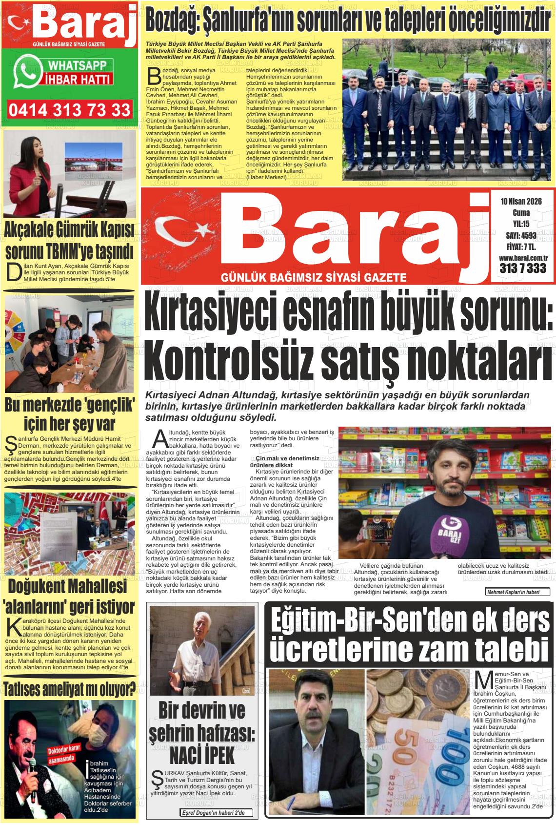 Sanliurfa Dundenbugunesafak 10.04.2026