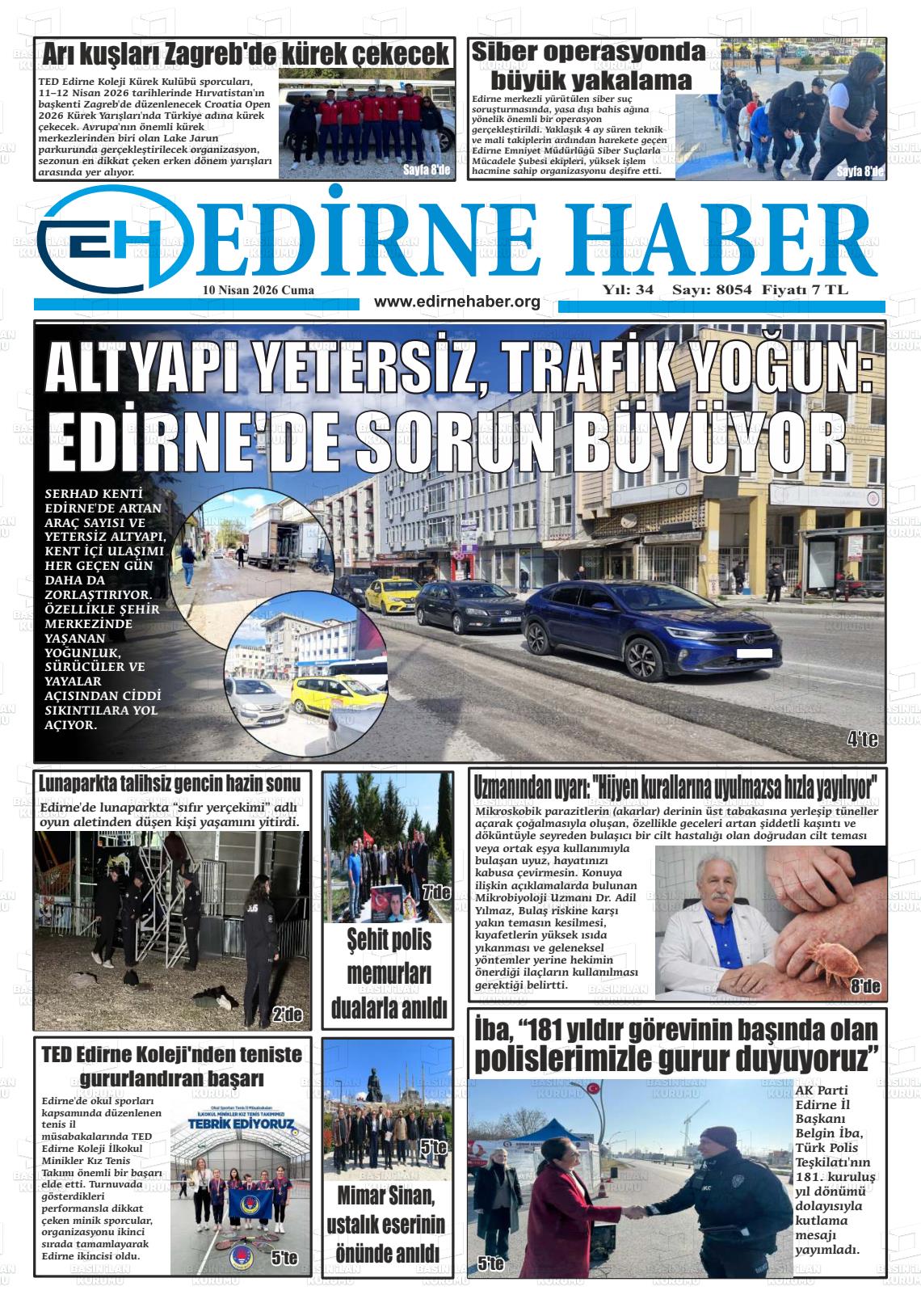 Edirne Haber 10.04.2026