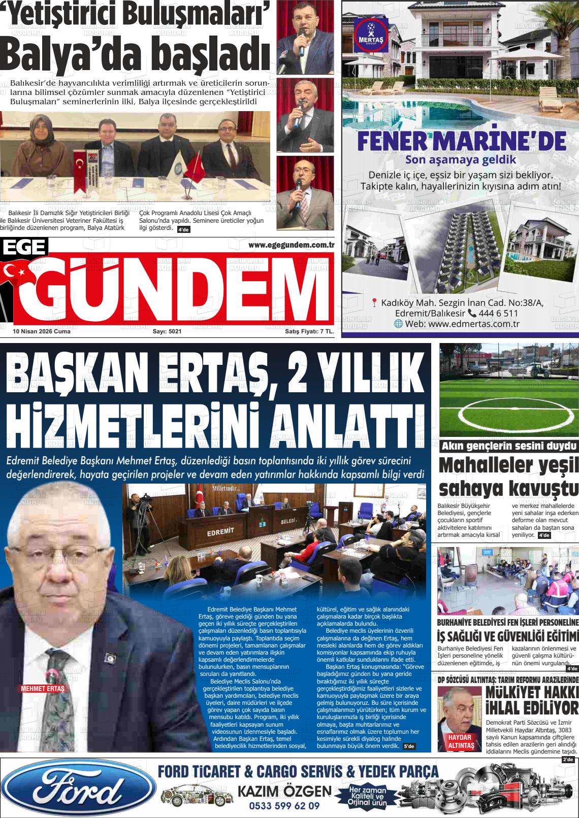 Balikesir Egegundem 10.04.2026