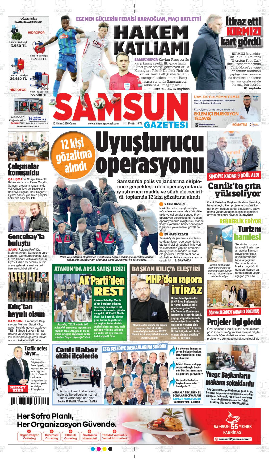 Samsun Ekip 10.04.2026