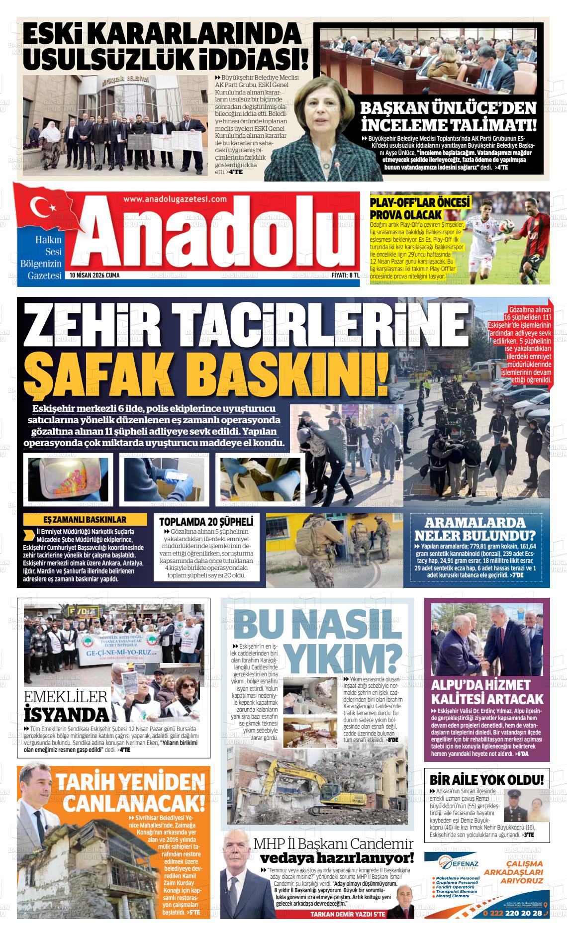 Eskisehir Anadolu 10.04.2026