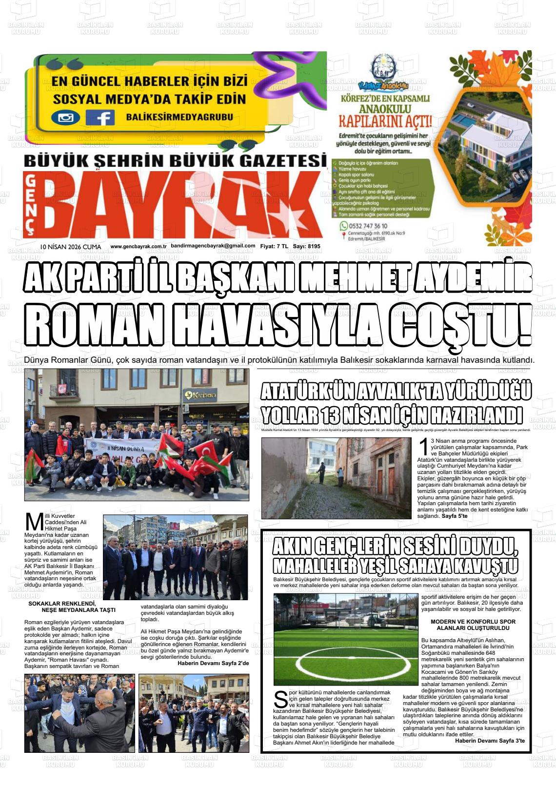Balikesir Gencbayrak 10.04.2026