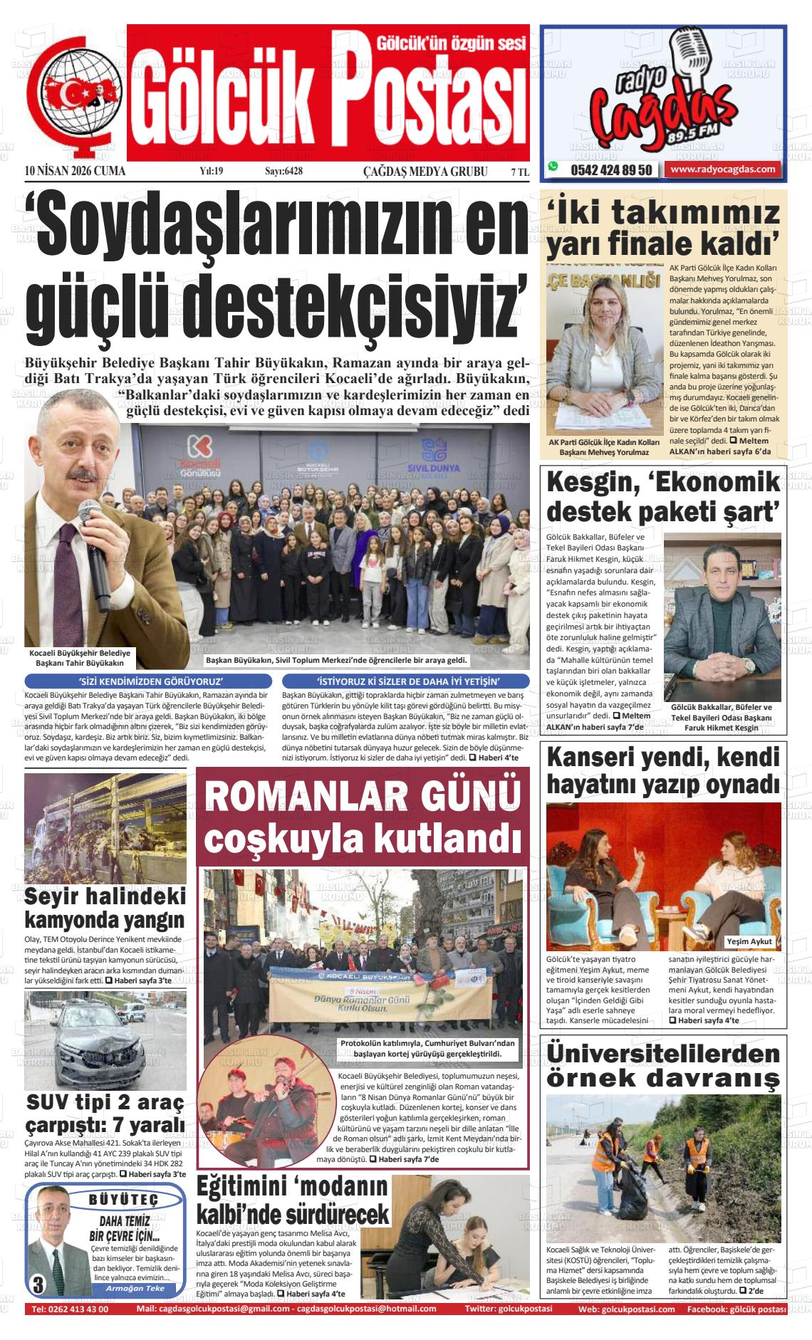 Kocaeli Golcukpostasi 10.04.2026