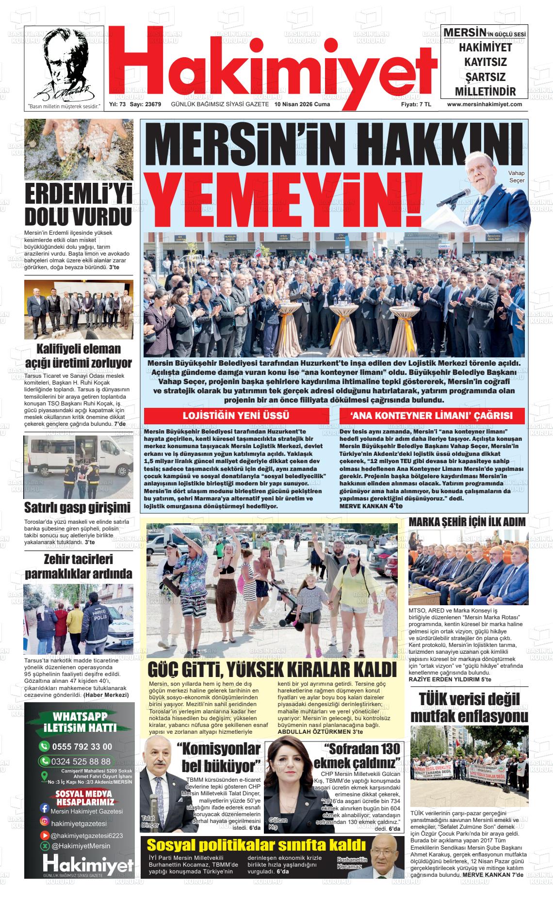 Konya Hakimiyet 10.04.2026