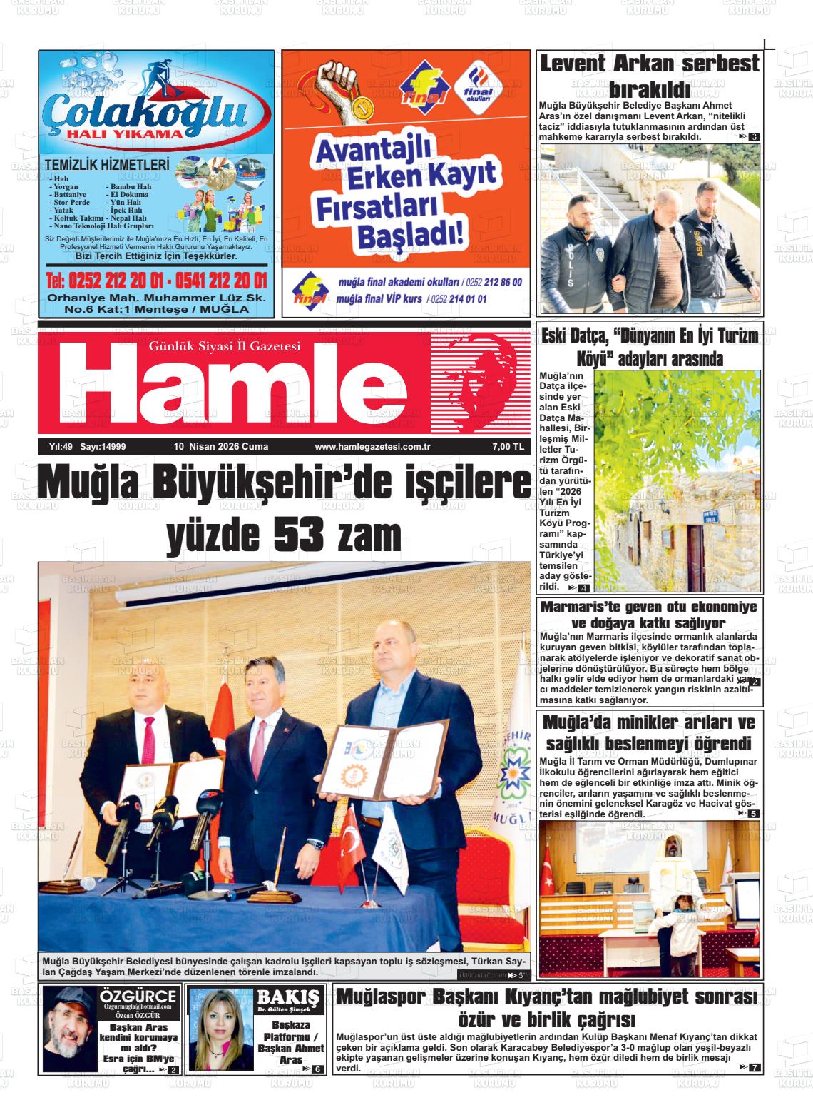 Mugla Hamle 10.04.2026