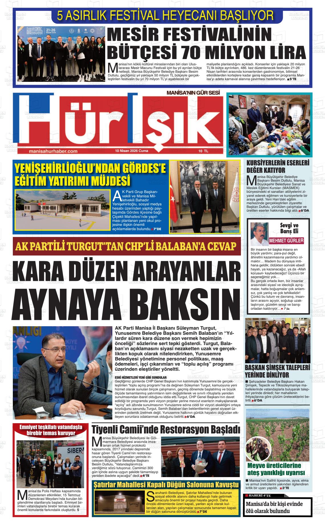 Manisa Hurisik 10.04.2026