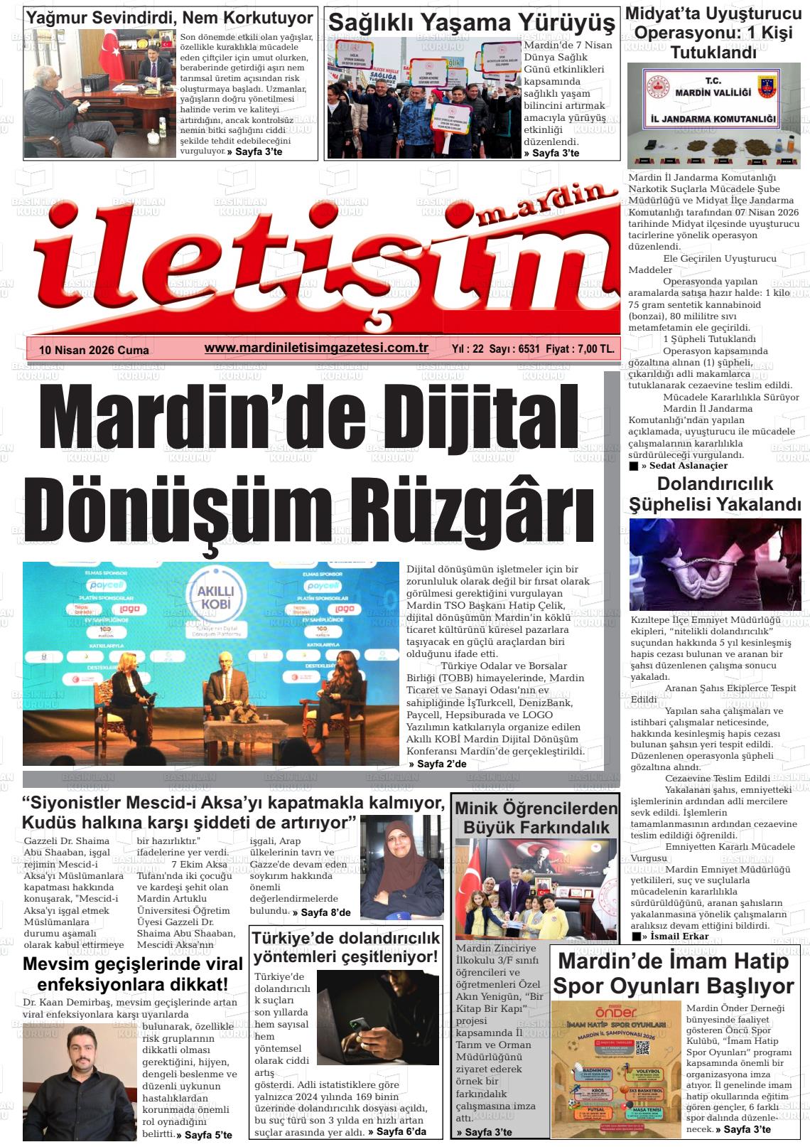 Mardin Iletisim 10.04.2026