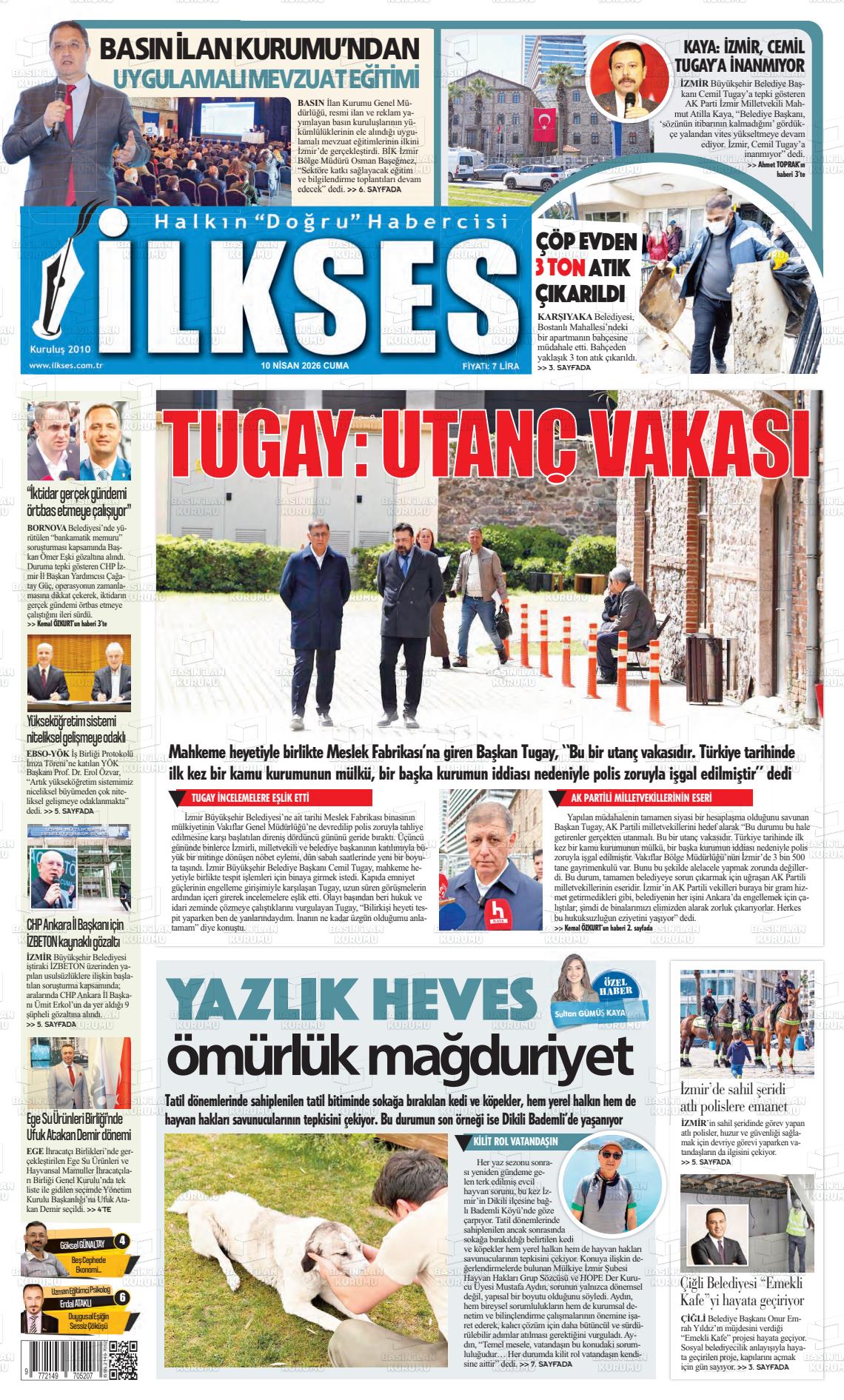 Izmir Ilkses 10.04.2026