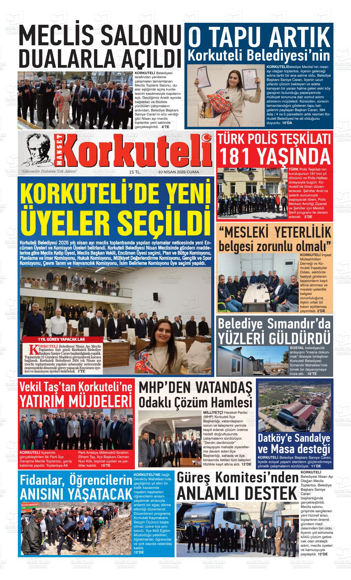 Antalya Korkutelimanset 10.04.2026