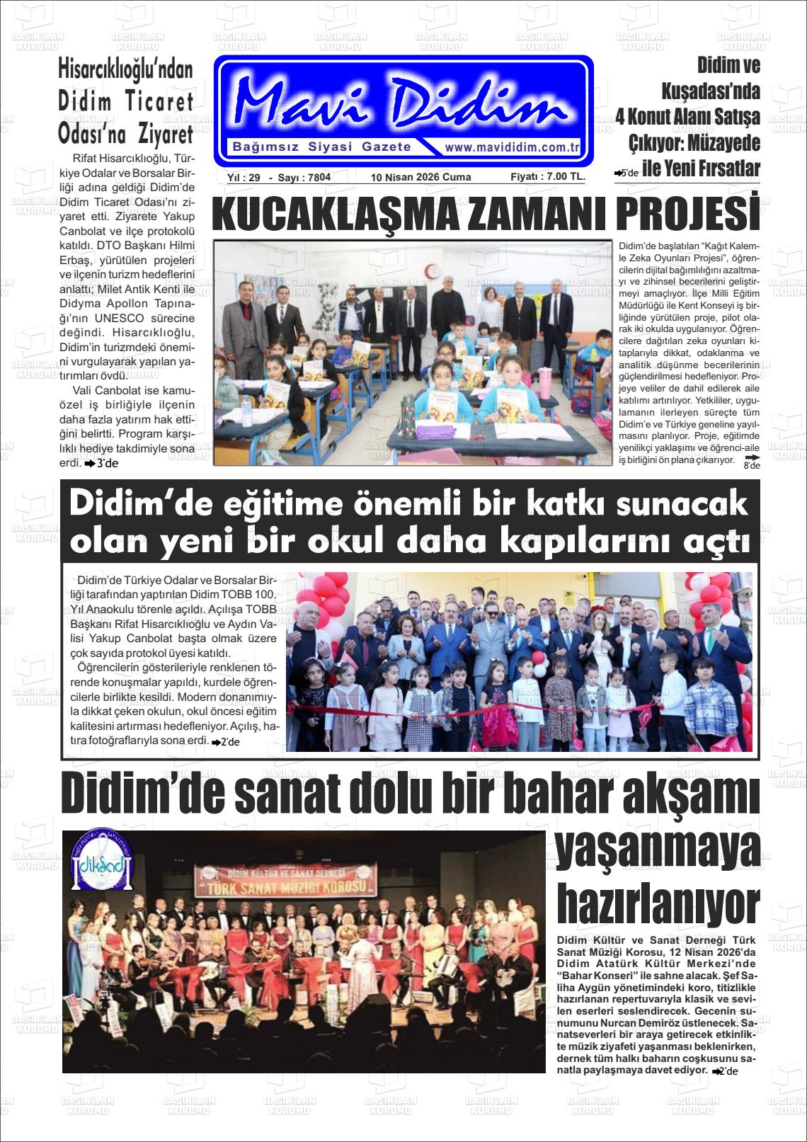 Aydin Mavididim 10.04.2026