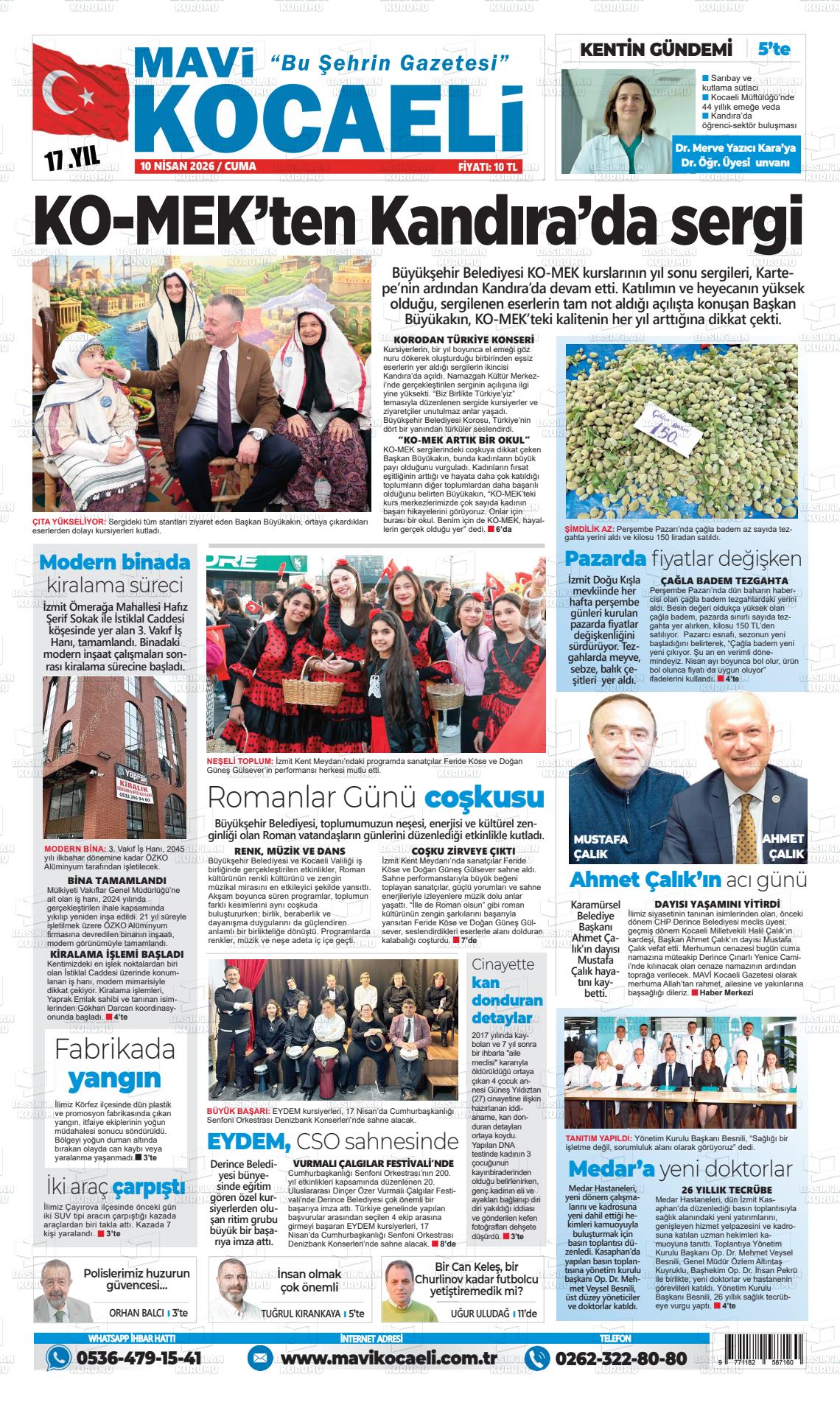 Kocaeli Mavi 10.04.2026