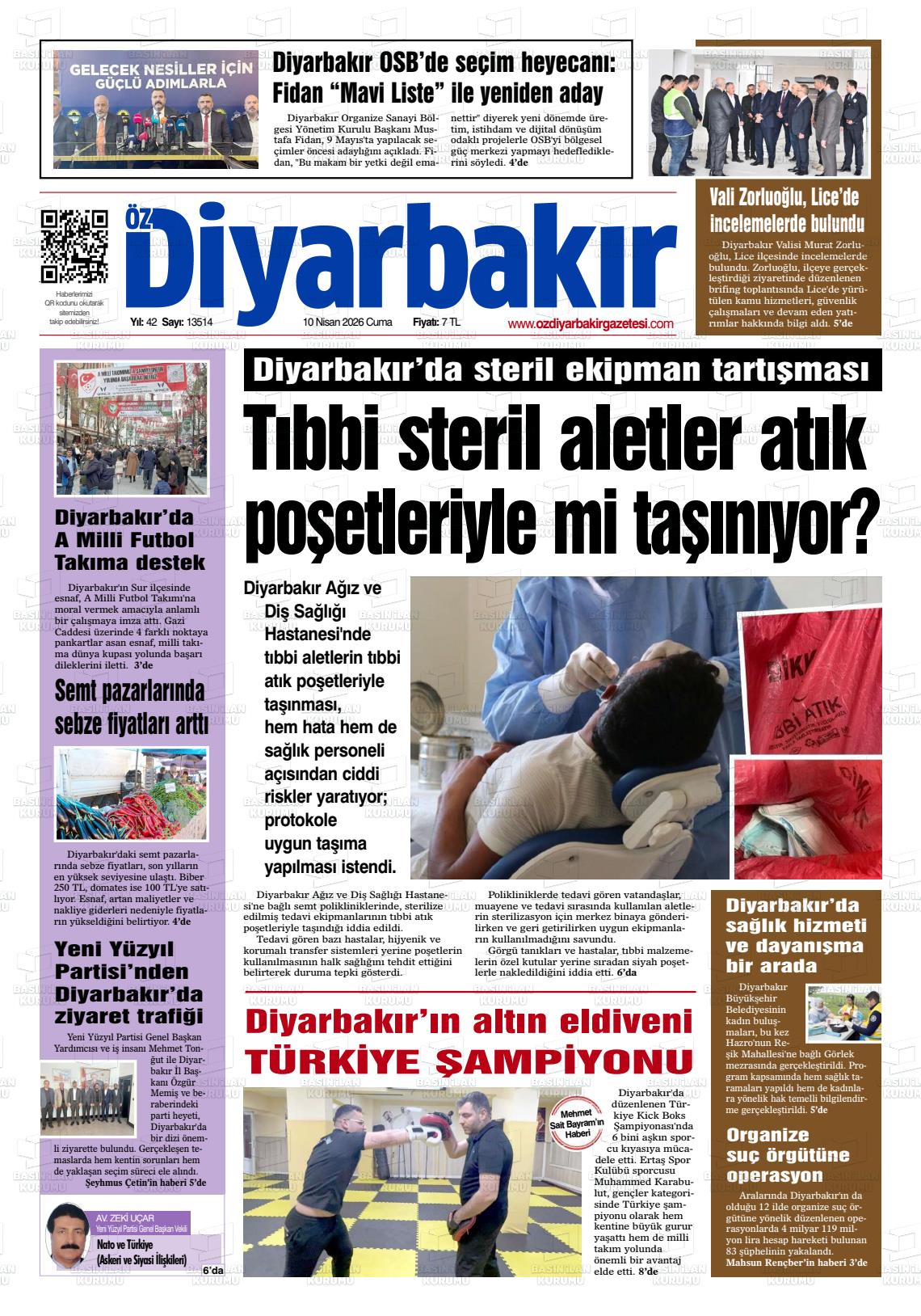 Diyarbakir Oz 10.04.2026