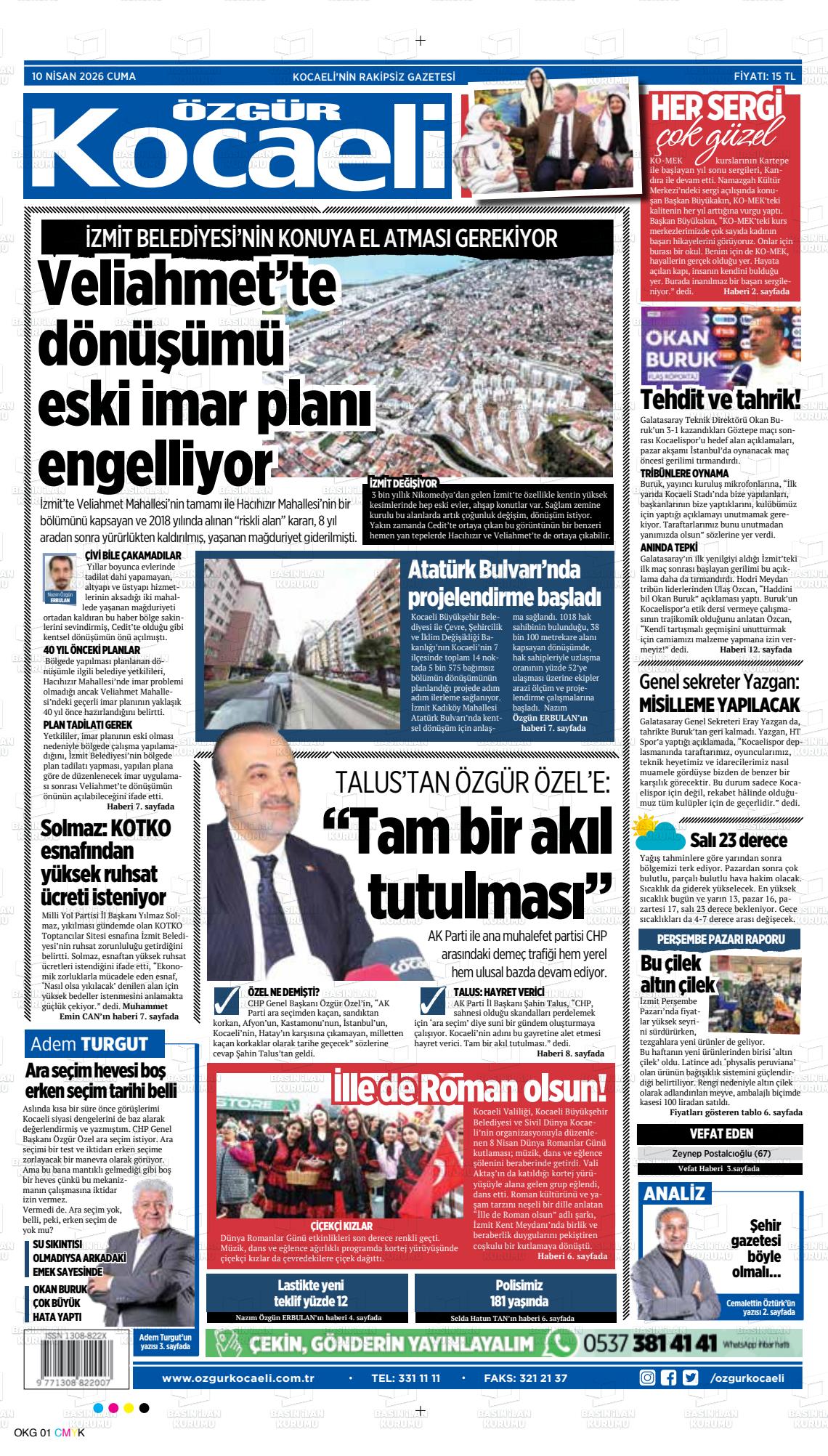 Kocaeli Ozgur 10.04.2026