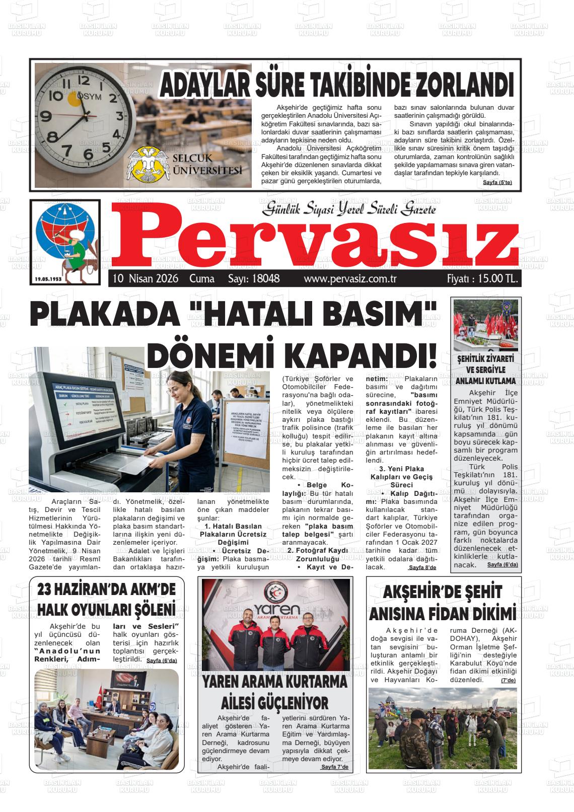 Konya Pervasiz 10.04.2026