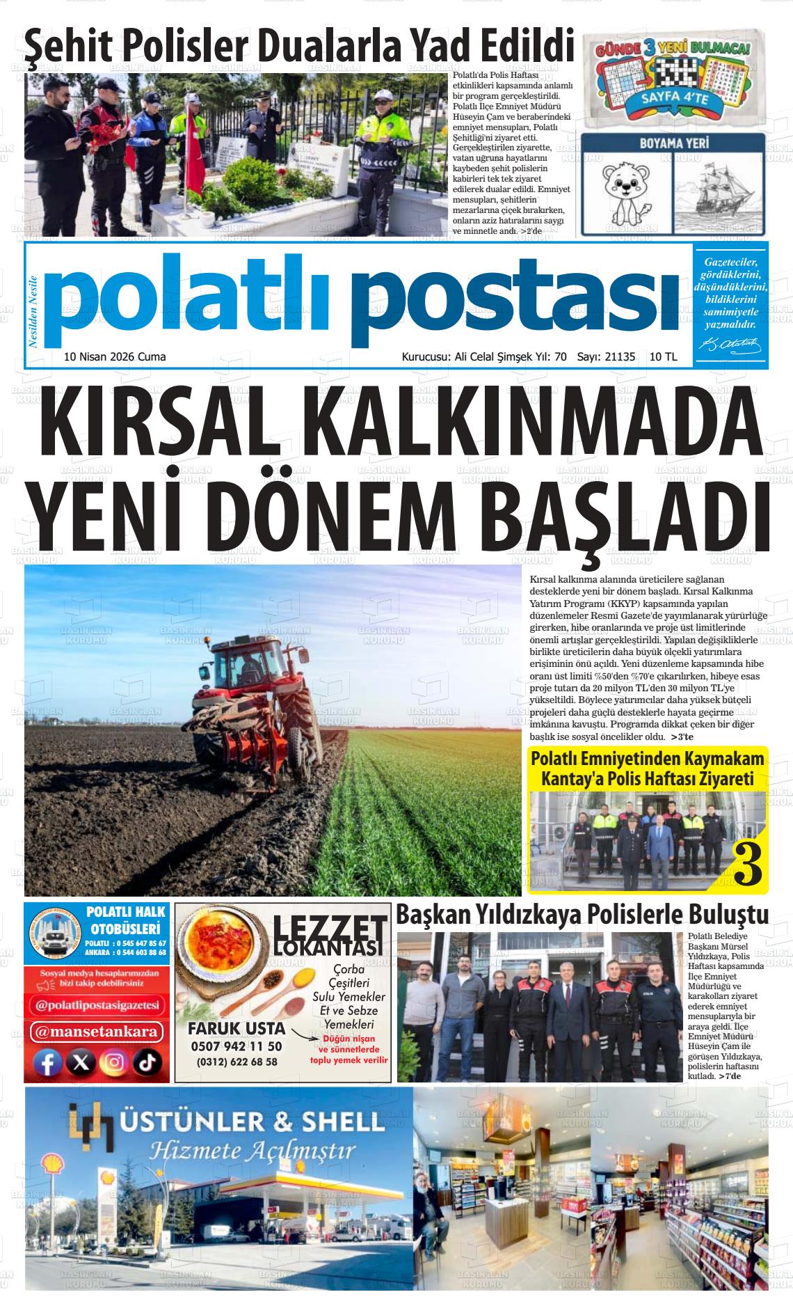 Ankara Polatlipostasi 10.04.2026