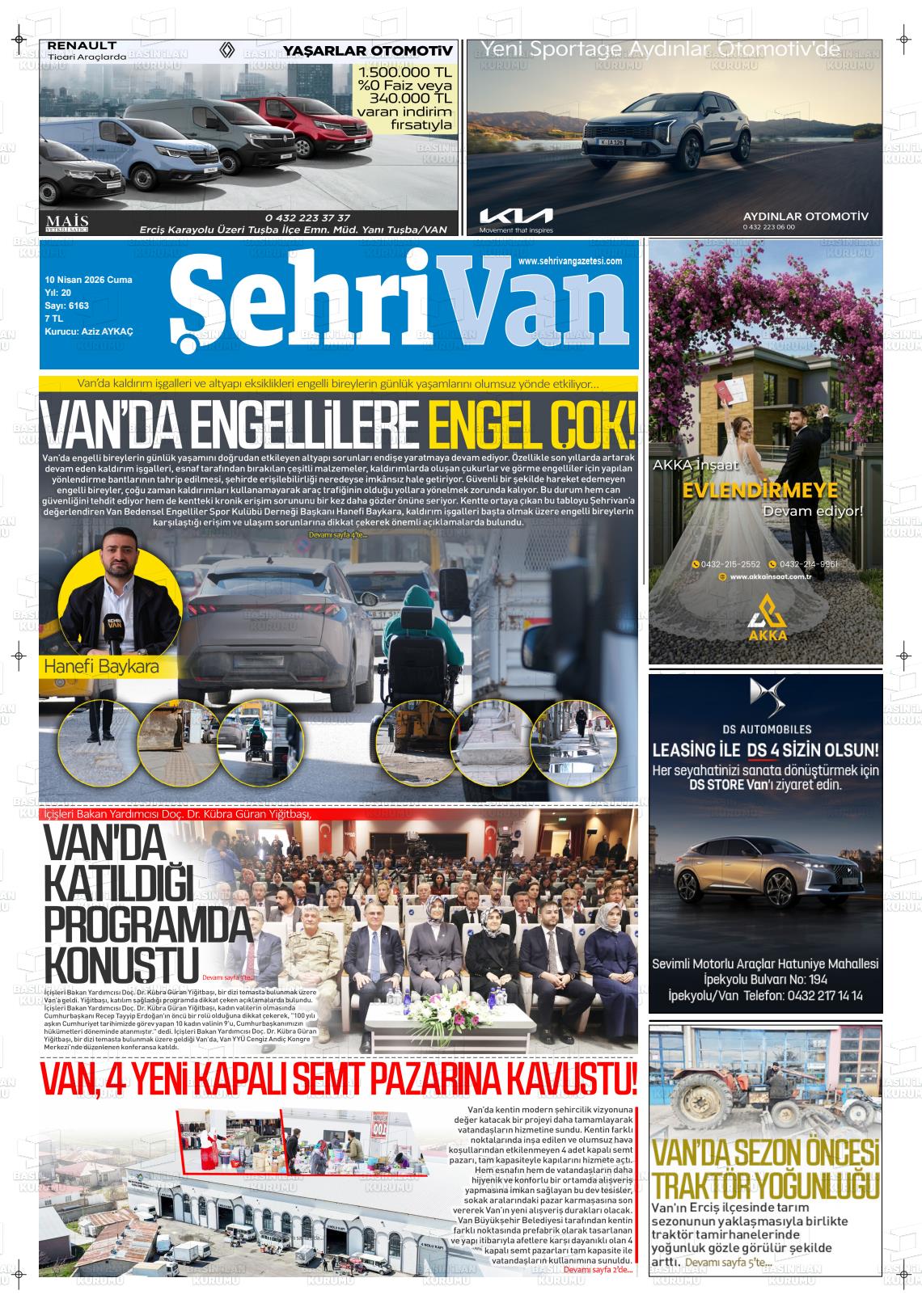 Van Sehri 10.04.2026