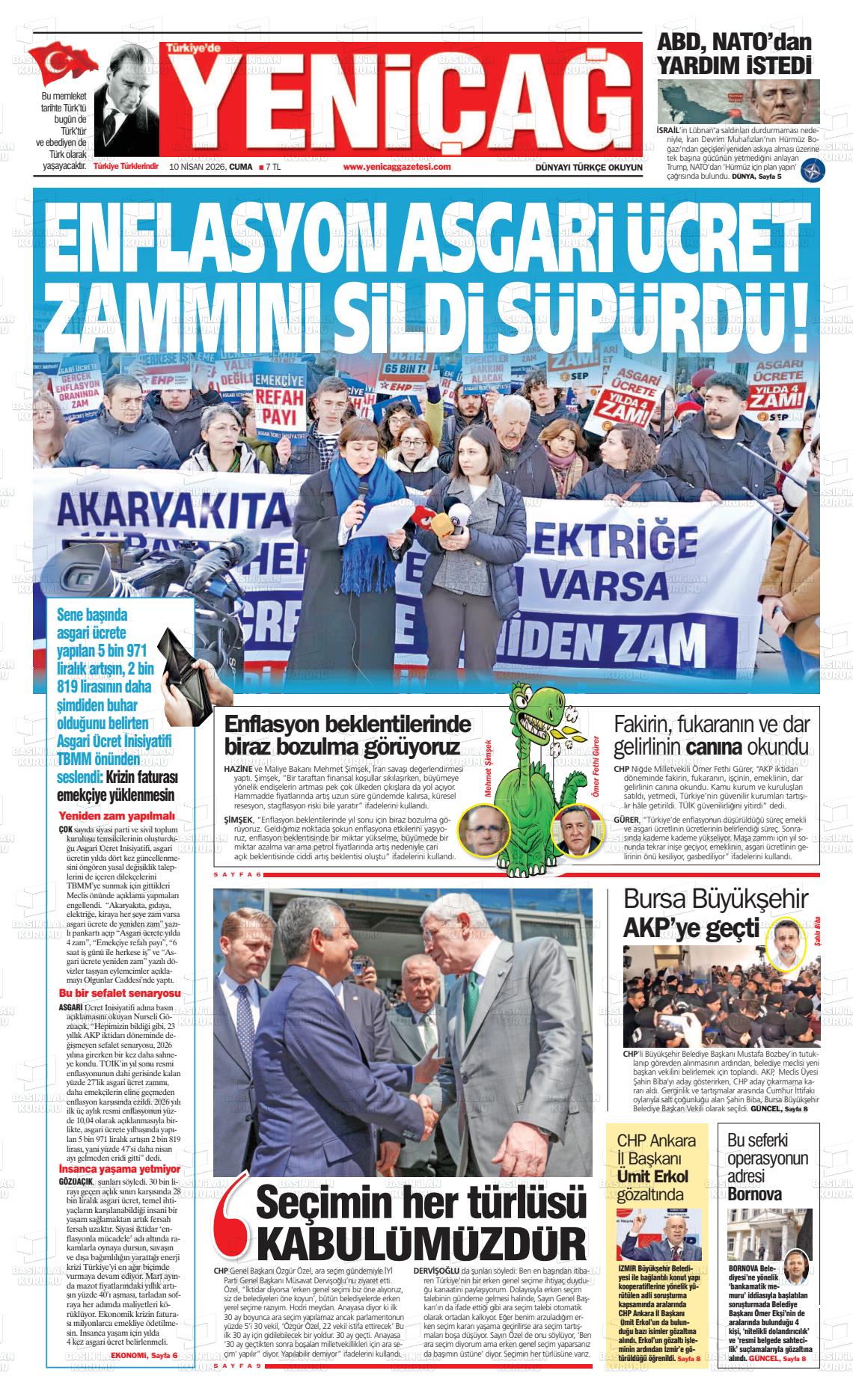 Istanbul Turkiyedeyenicag 10.04.2026