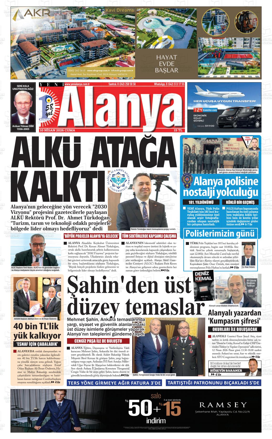 Antalya Yenialanya 10.04.2026