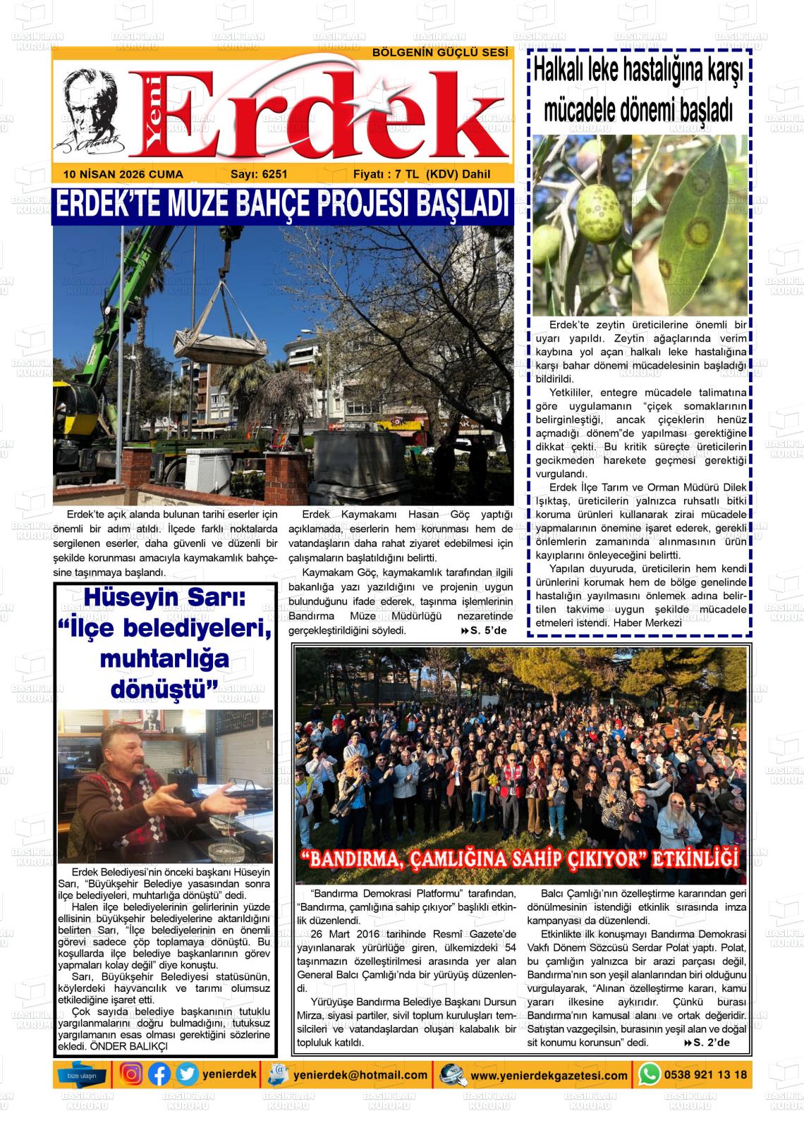 Balikesir Yenierdek 10.04.2026