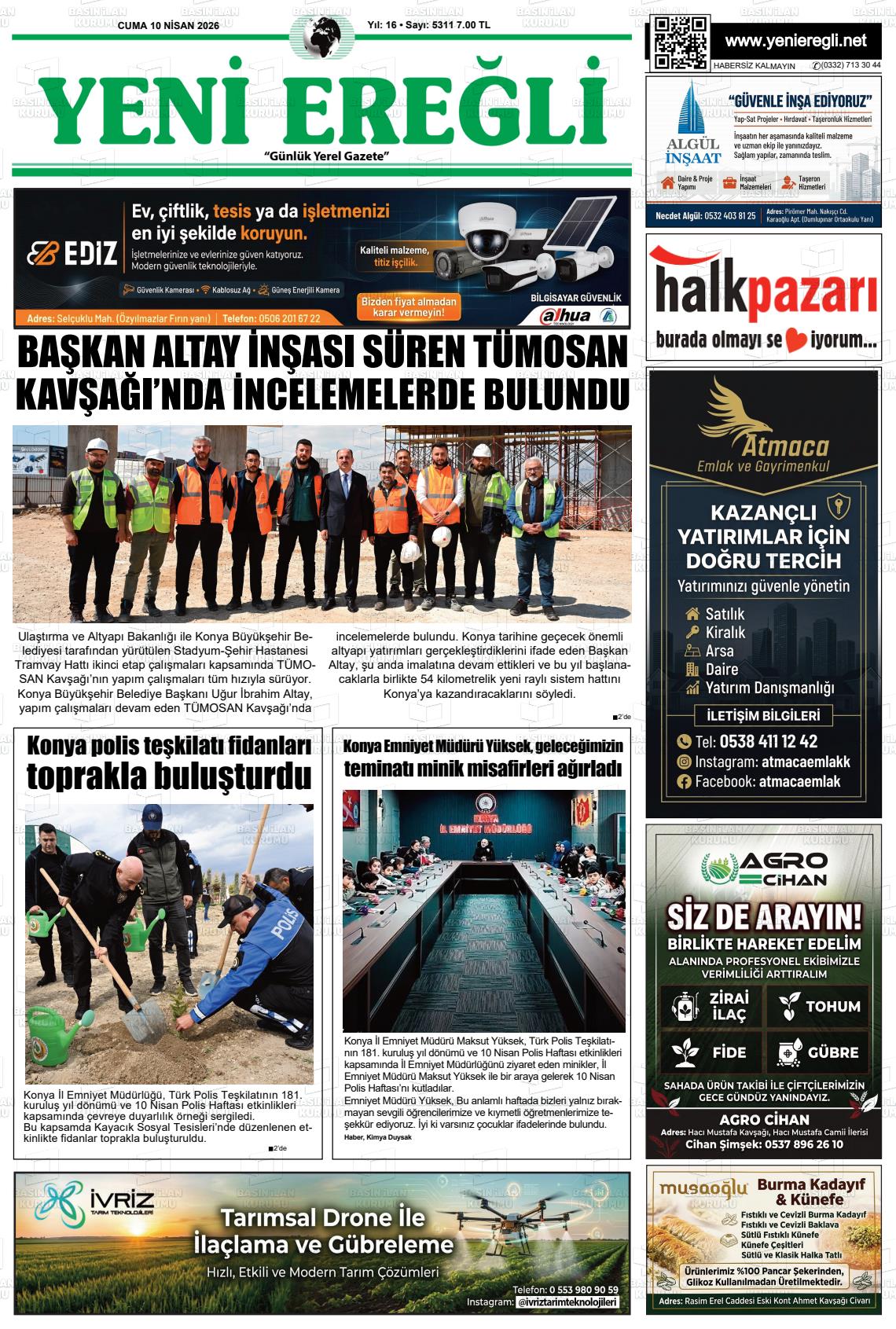 Konya Yenieregli 10.04.2026